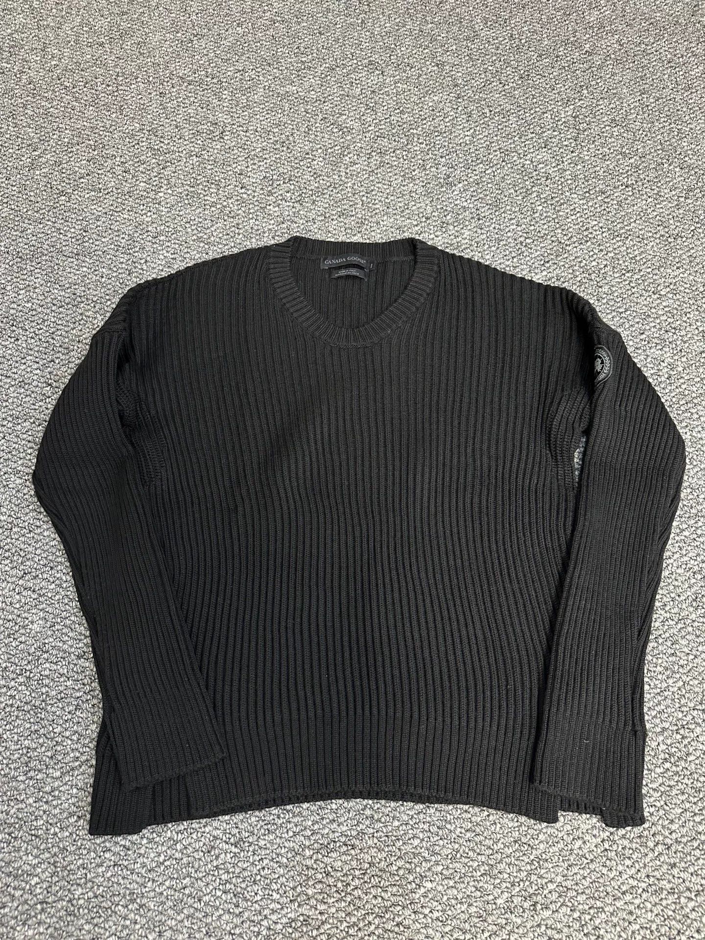 Canada Goose canada goose wool sweater in black Size US M / EU 48-50 / 2 - 1 Thumbnail