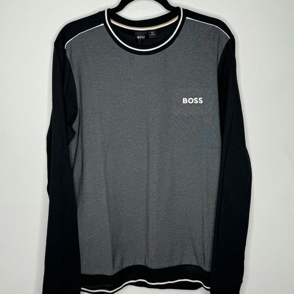 Hugo Boss Hugo Boss Tracksuit Sweatshirt Grey Black Men’s Large Size US L / EU 52-54 / 3 - 1 Thumbnail