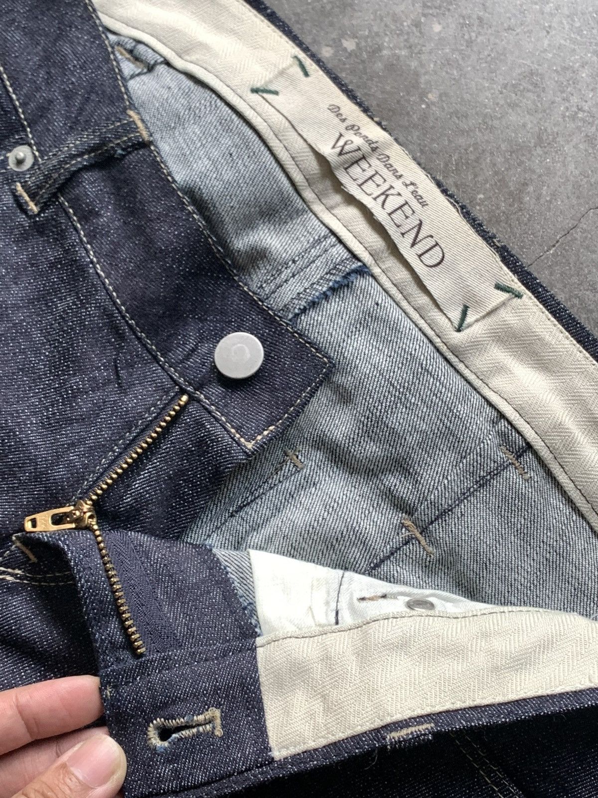 Japanese Brand × Vintage Weekend Denim Jeans Size 30" / US 8 / IT 44 - 5 Thumbnail