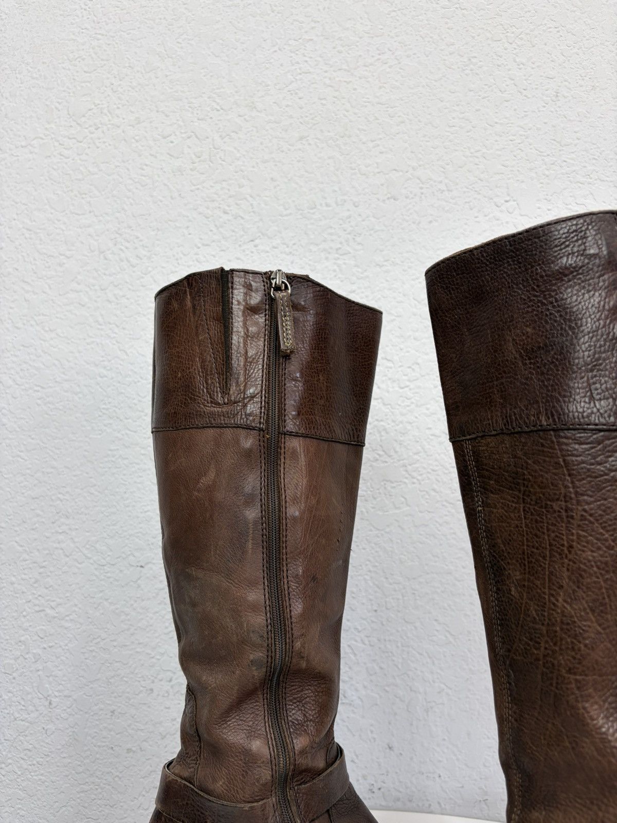 If Six Was Nine A.S. 98 Avant Garde Archive Leather Belted Boots Size US 9 / IT 39 - 17 Thumbnail