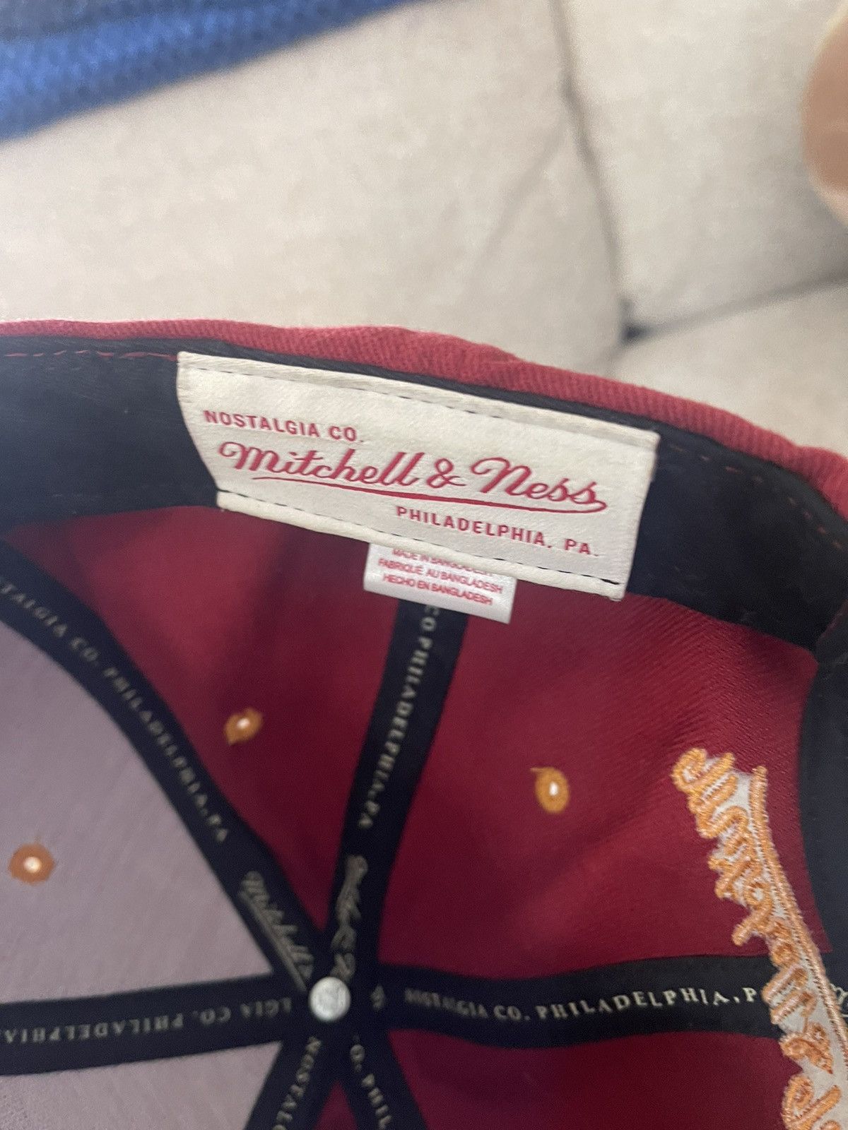Mitchell & Ness Miami Heat SnapBack Size ONE SIZE - 4 Thumbnail