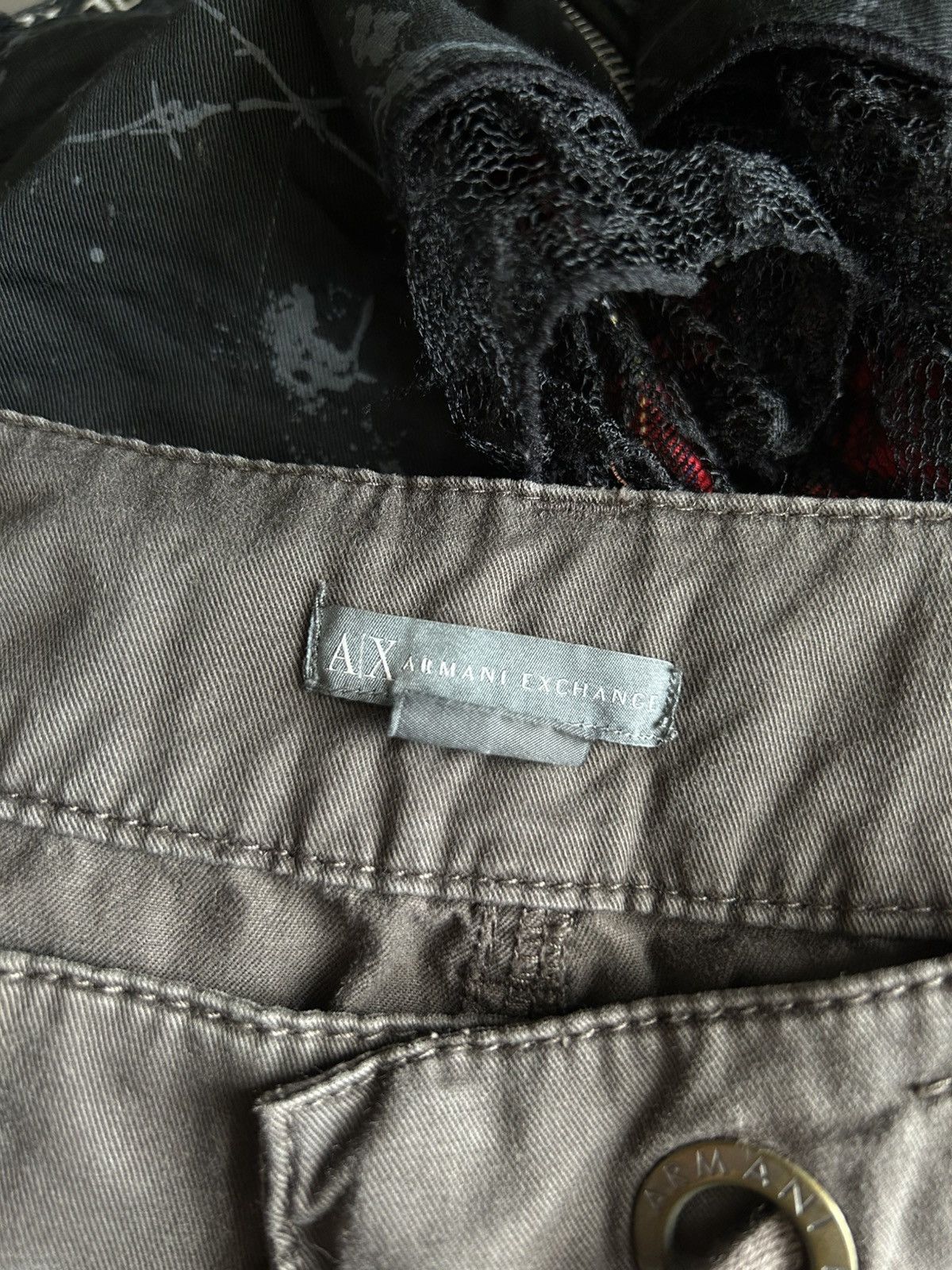 Armani Exchange Armani Exchange Cargo Pants Size 28" / US 6 / IT 42 - 11 Thumbnail
