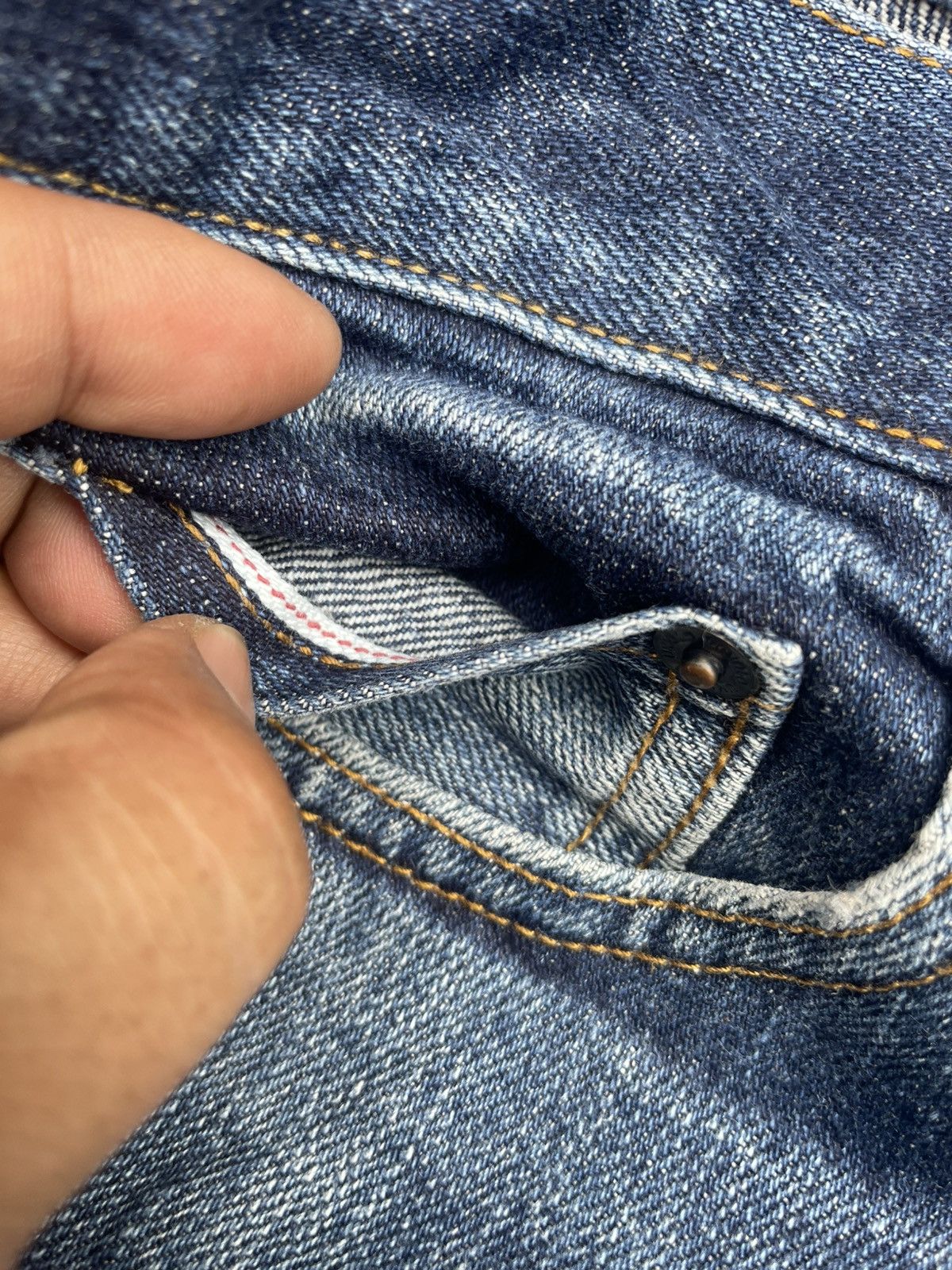 Japanese Brand × Uniqlo Uniqlo Selvedge Jeans Size US 34 / EU 50 - 15 Thumbnail