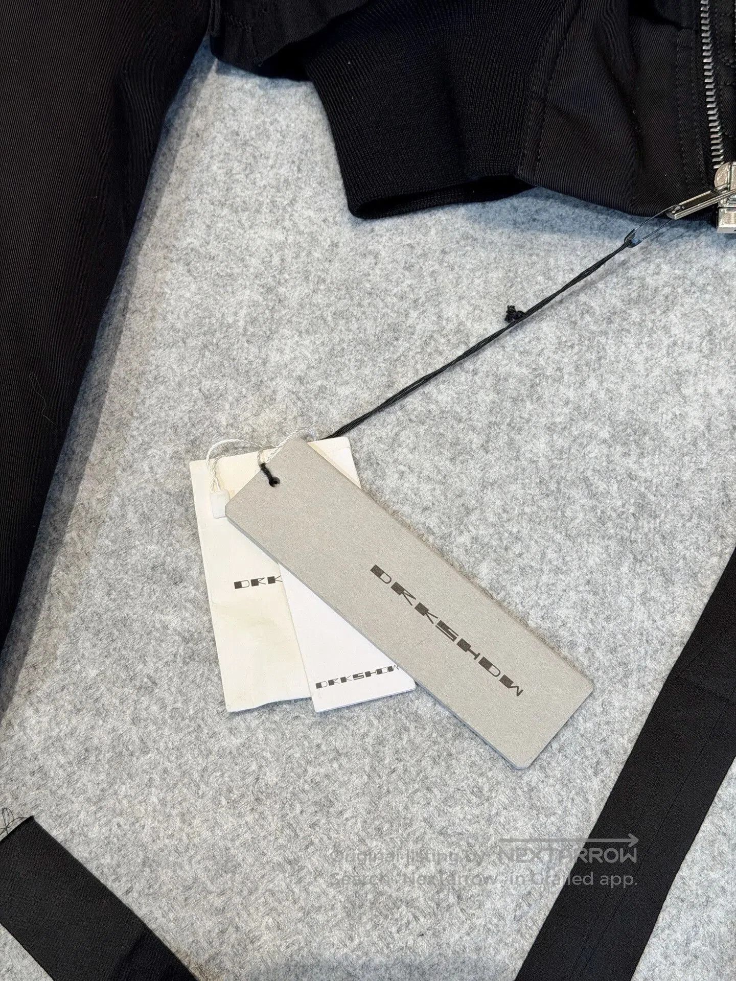 Rick Owens Drkshdw Rick Owens DRKSHDW Short Strap Jacket. Size US XS / EU 42 / 0 - 6 Thumbnail