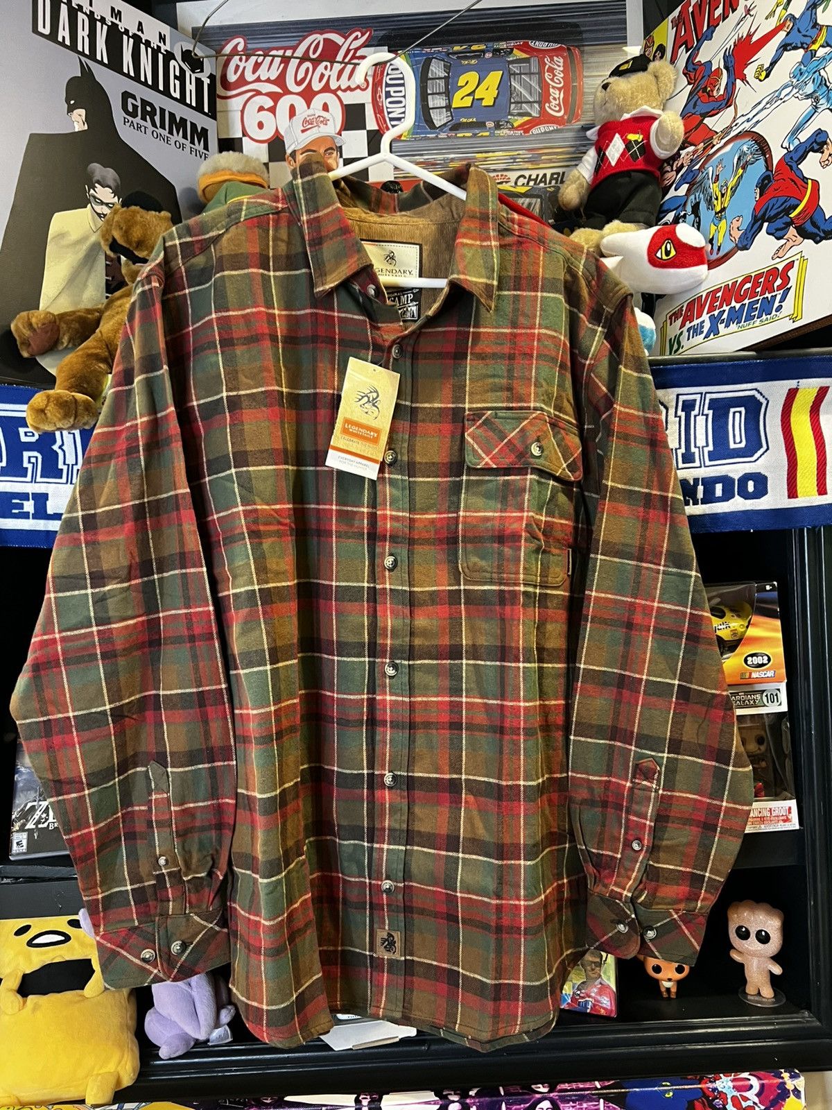 Hunter New with Tags Legendary Whitetails Buck Camp Large Flannel Size US L / EU 52-54 / 3 - 1 Thumbnail