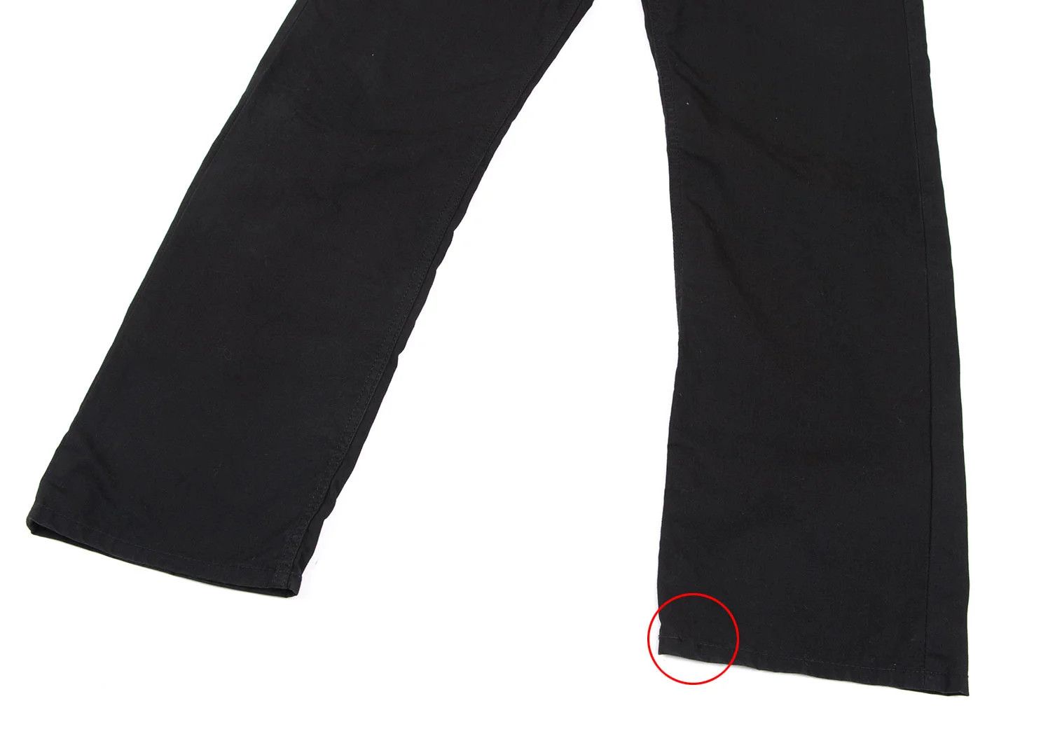 Comme des Garcons Homme Plus Cotton Straight Pants in Black Size S Size US 30 / EU 46 - 9 Thumbnail