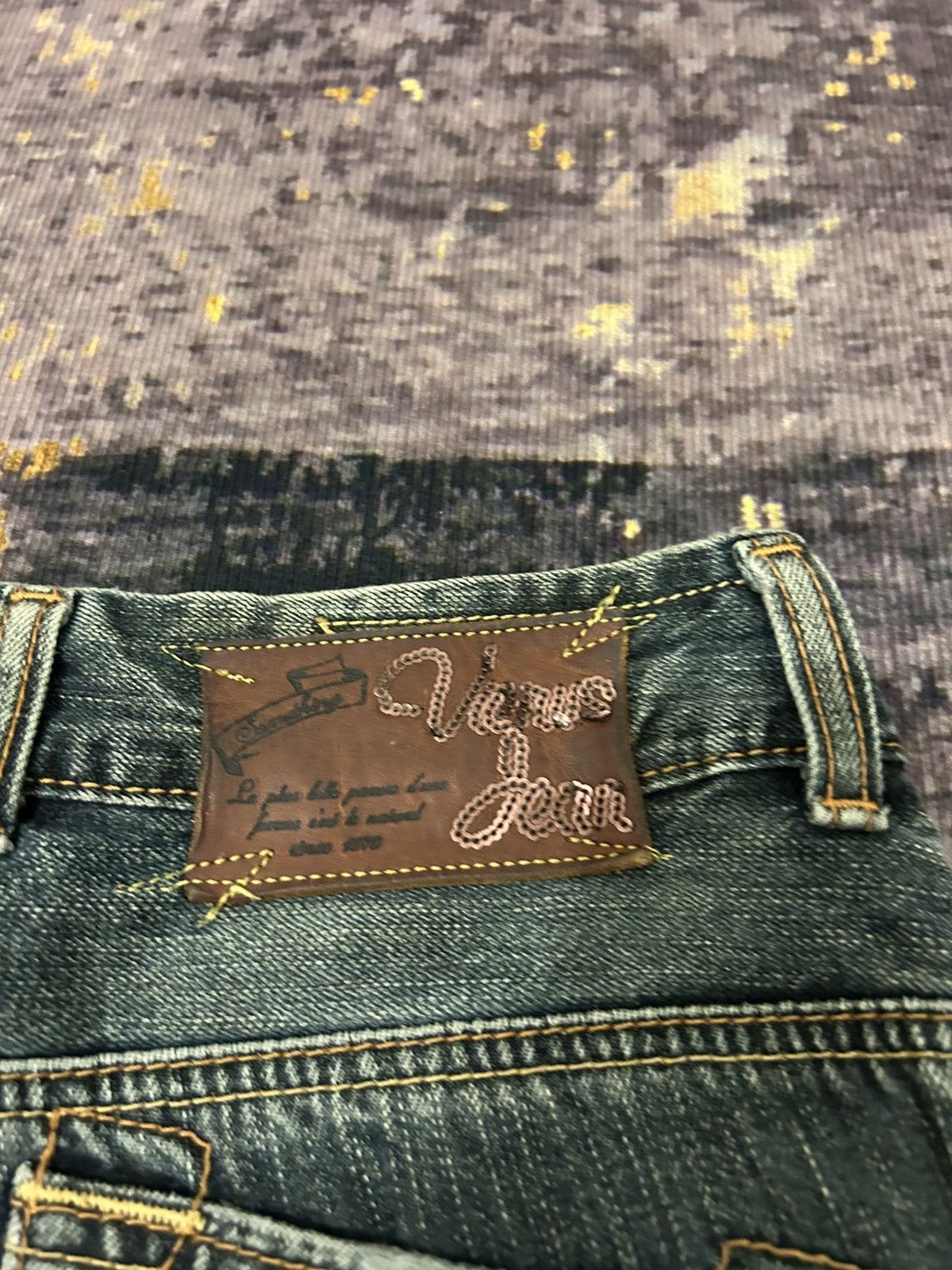 Edwin Vintage Venus Something Edwin Washed Flare Jeans Size US 30 / EU 46 - 11 Thumbnail