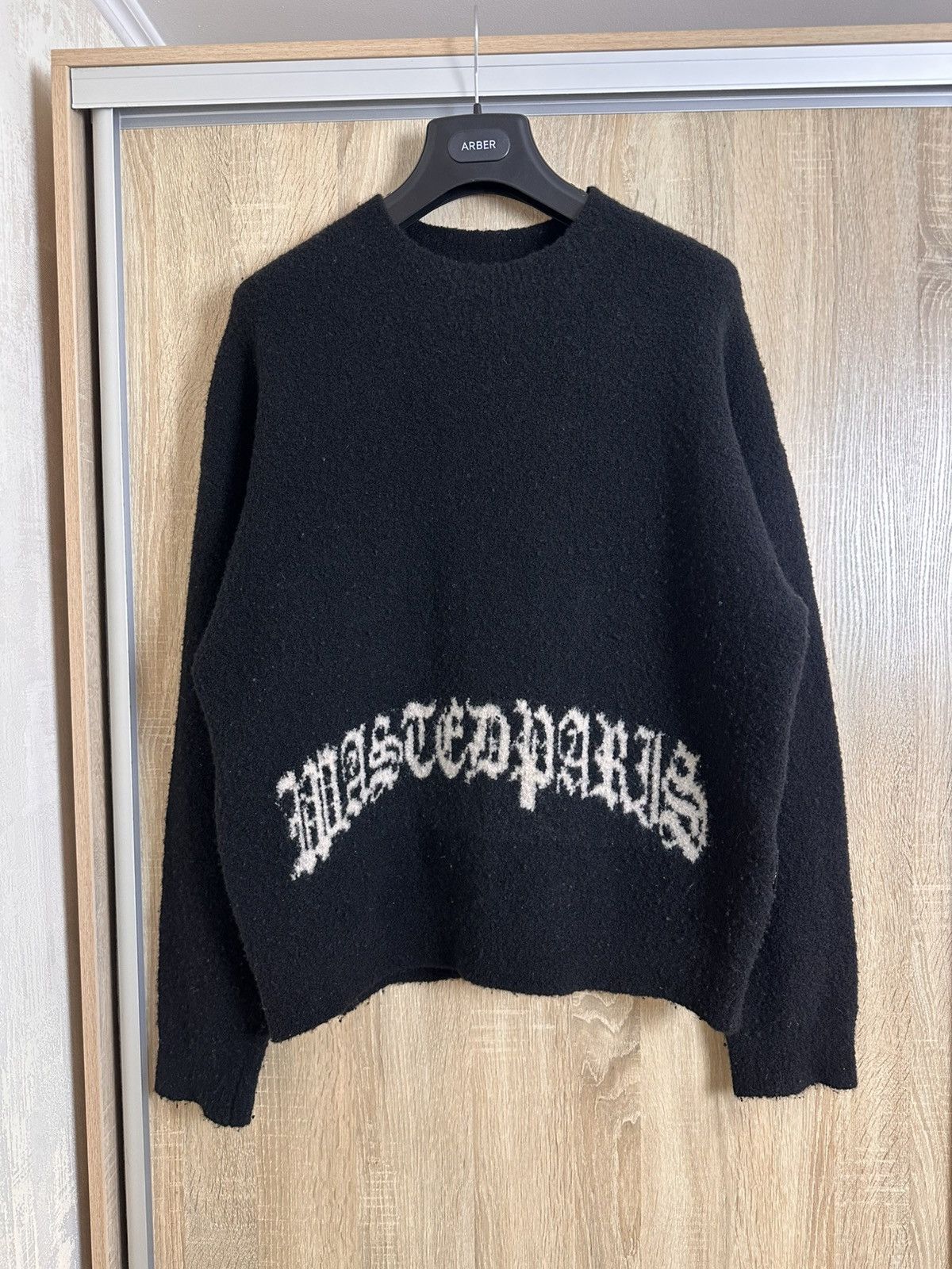 Wasted Paris 🔥 Wasted Paris Reverse Kingdom Sweater Logo Pullover Knit Size US M / EU 48-50 / 2 - 1 Thumbnail