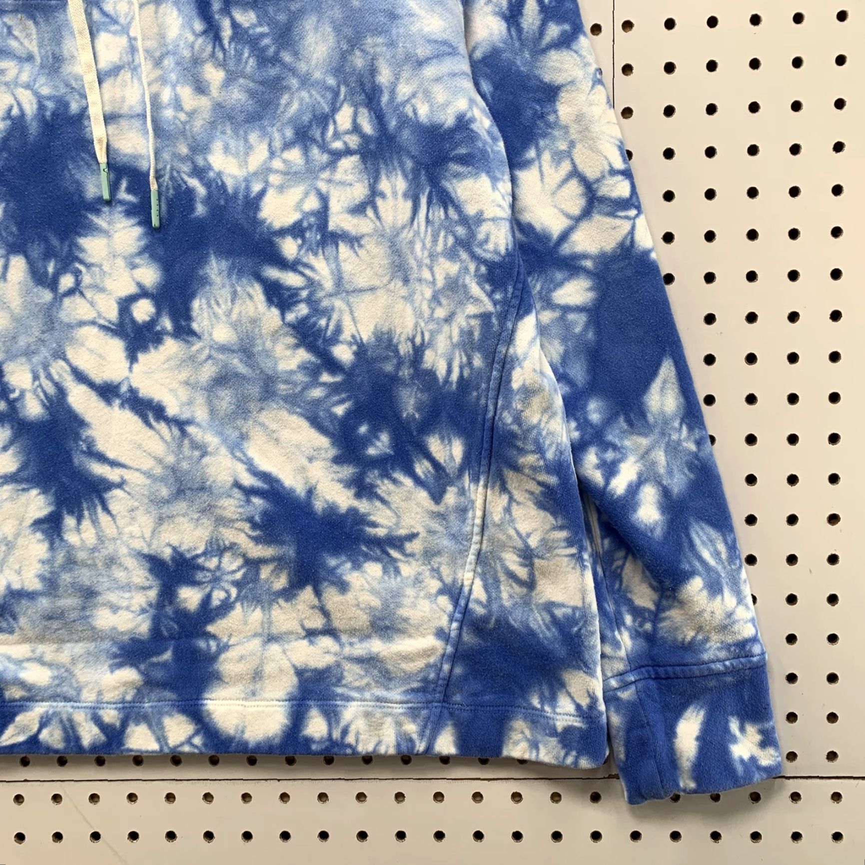 Vineyard Vines Vineyard Vines Sweatshirt Womens Medium Blue Tie-Dye Funnel Neck Fleece Pullover Size M / US 6-8 / IT 42-44 - 6 Thumbnail
