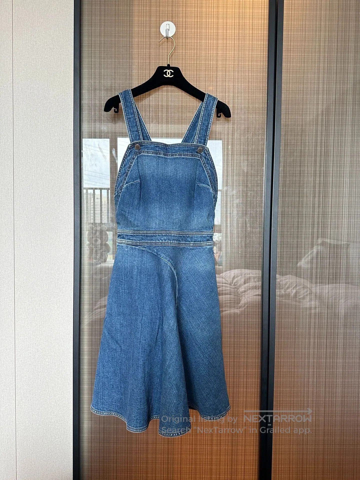 Stella McCartney Stella McCartney Women's Vintage Denim Pinafore. Size M / US 6-8 / IT 42-44 - 2 Thumbnail