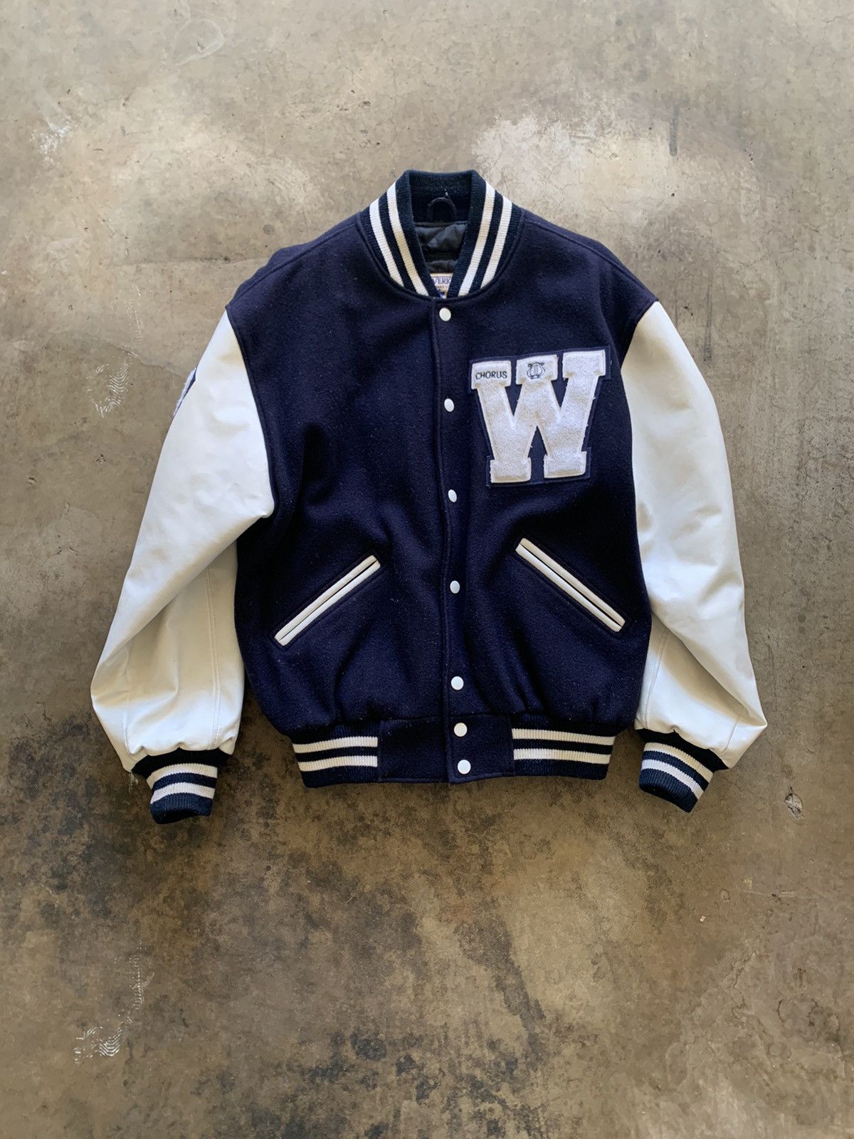 Vintage Vintage Varsity Jacket Size US S / EU 44-46 / 1 - 1 Thumbnail
