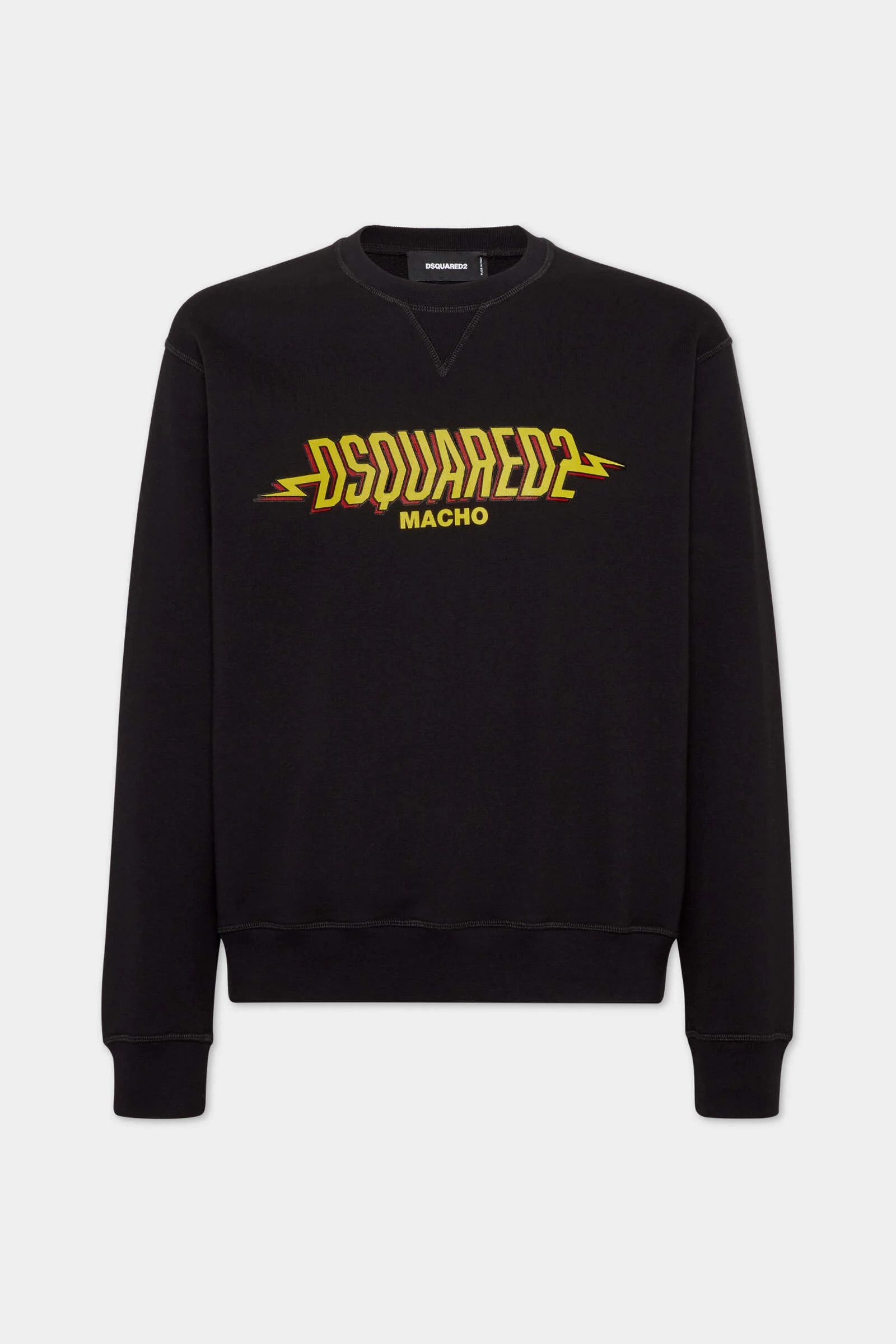 Dsquared2 o1mle0126 Macho Sweatshirt in Black Size US L / EU 52-54 / 3 - 1 Thumbnail