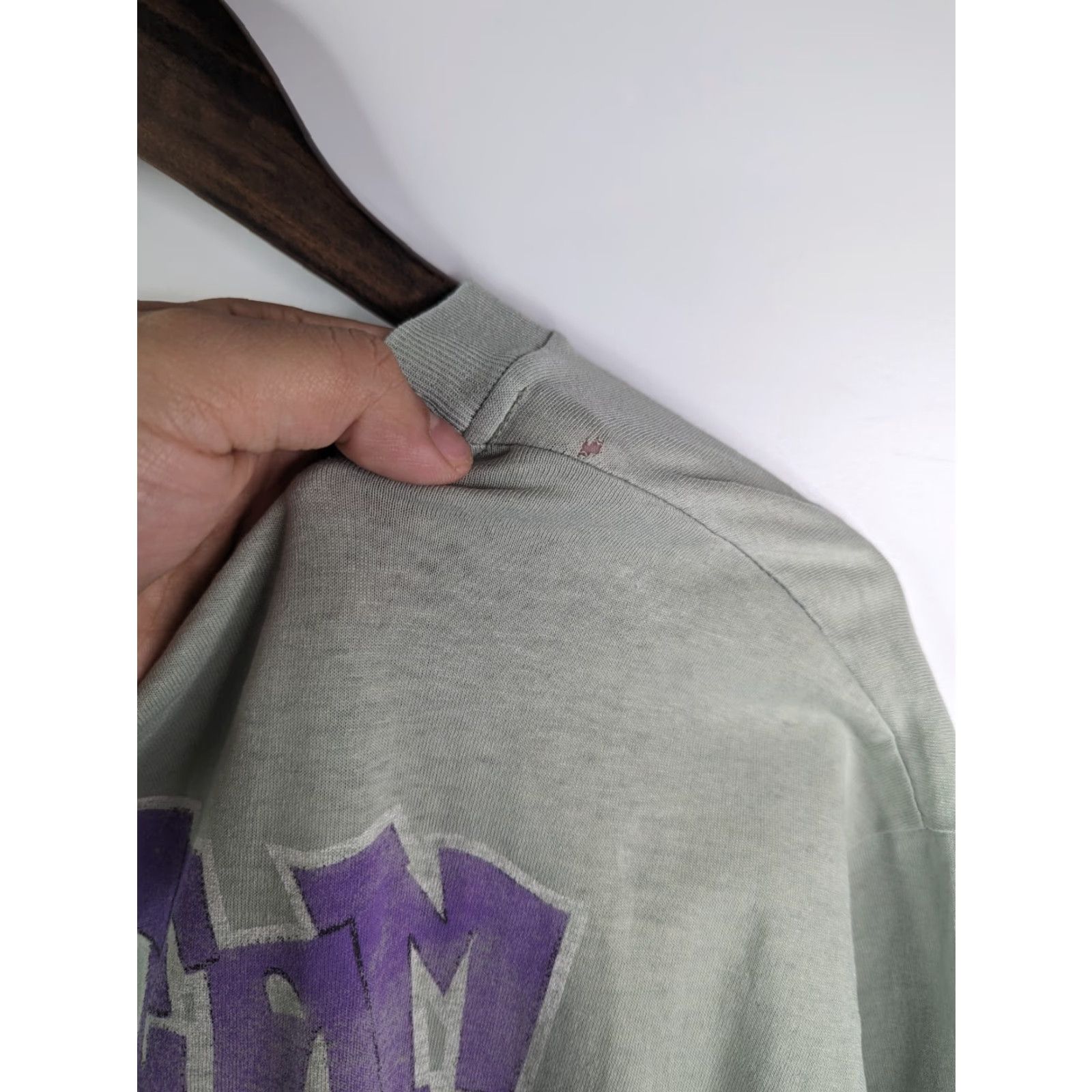 Hanes VINTAGE Best of the West FTR 1999 Fun Team IMS Pro Series Hanes T-Shirt Green 90s Mens L Size US L / EU 52-54 / 3 - 3 Thumbnail