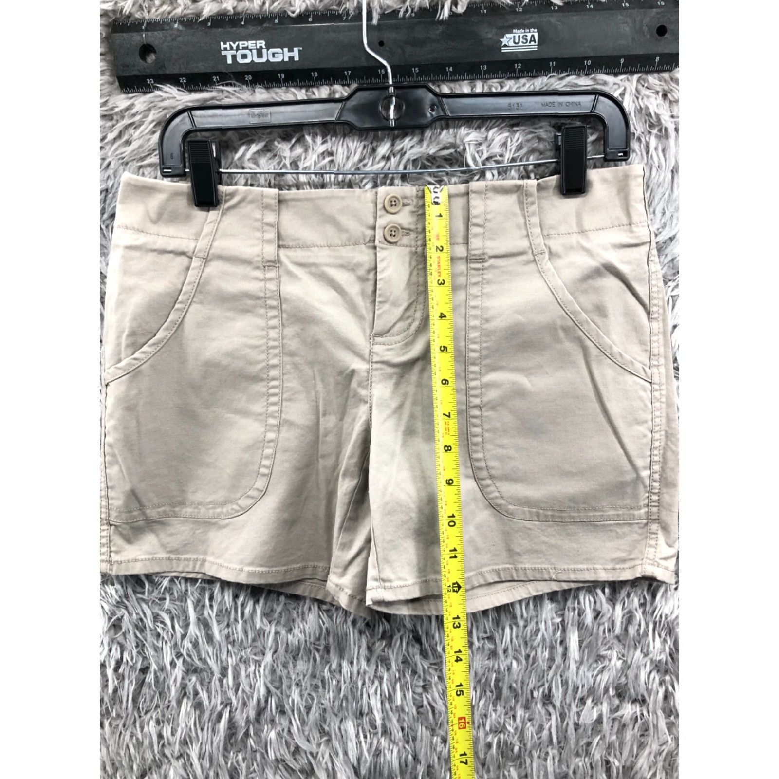 Vintage The Limited Chino Shorts Womens Size 4 Mid Rise Beige Medium Wash Size 27" / US 4 / IT 40 - 3 Thumbnail