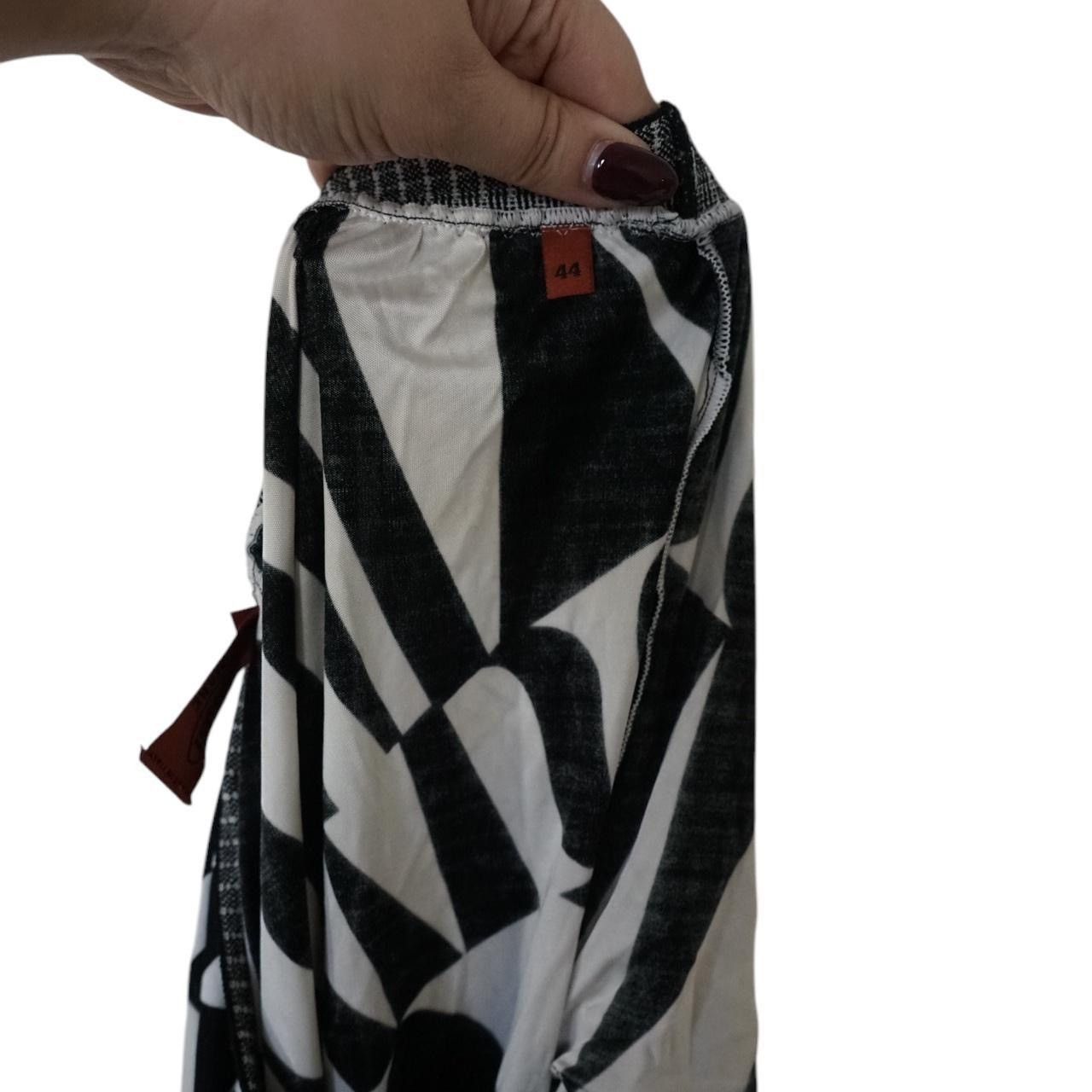 Missoni MISSONI MARE BLACK & WHITE LOGO GRAPHIC PANTS Size 32" / US 10 / IT 46 - 4 Thumbnail