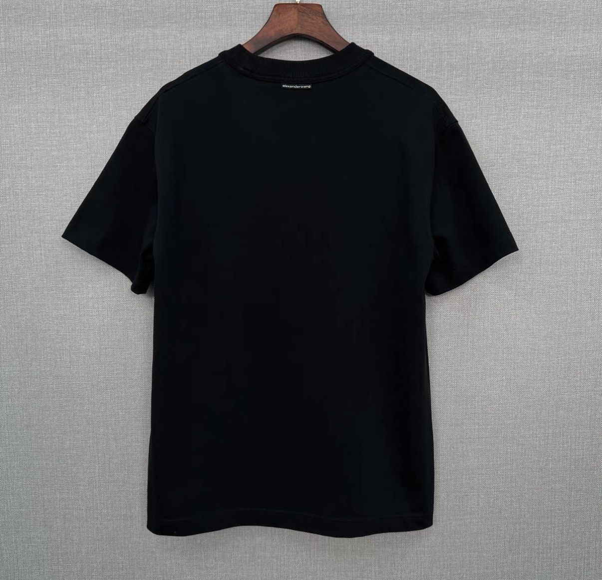 Alexander Wang Alexander Wang Black Foam Print Letter Short Sleeve T-Shirt Size US S / EU 44-46 / 1 - 2 Thumbnail