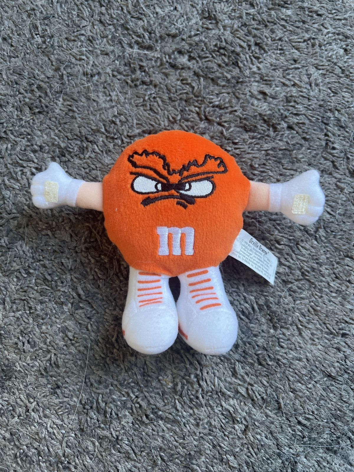 Vintage 1998 Mars M&M’s Orville Orange Plush Size ONE SIZE - 1 Thumbnail