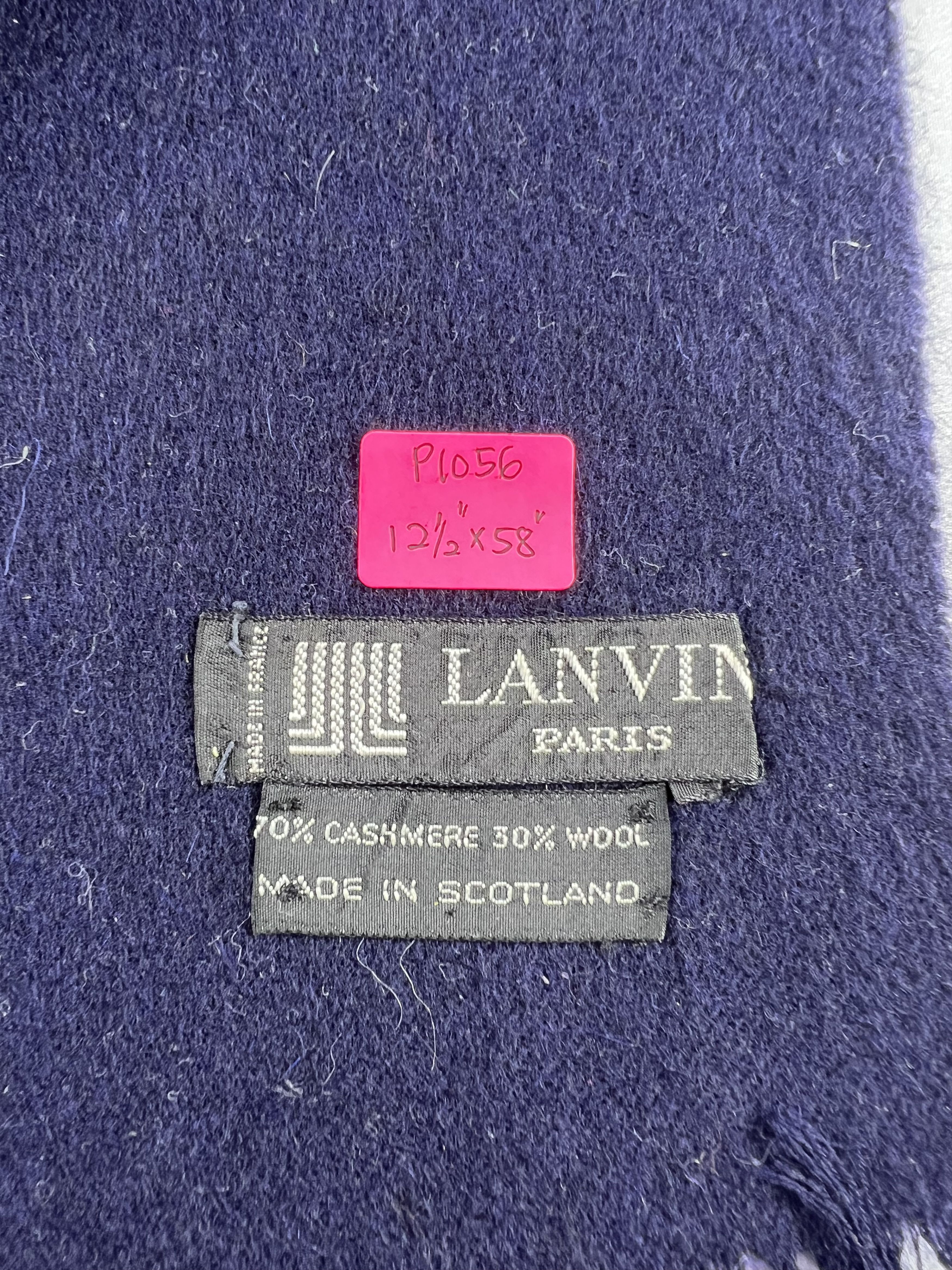 Lanvin Lanvin Scarf / Muffler / Neckwear P1056 Size ONE SIZE - 4 Thumbnail