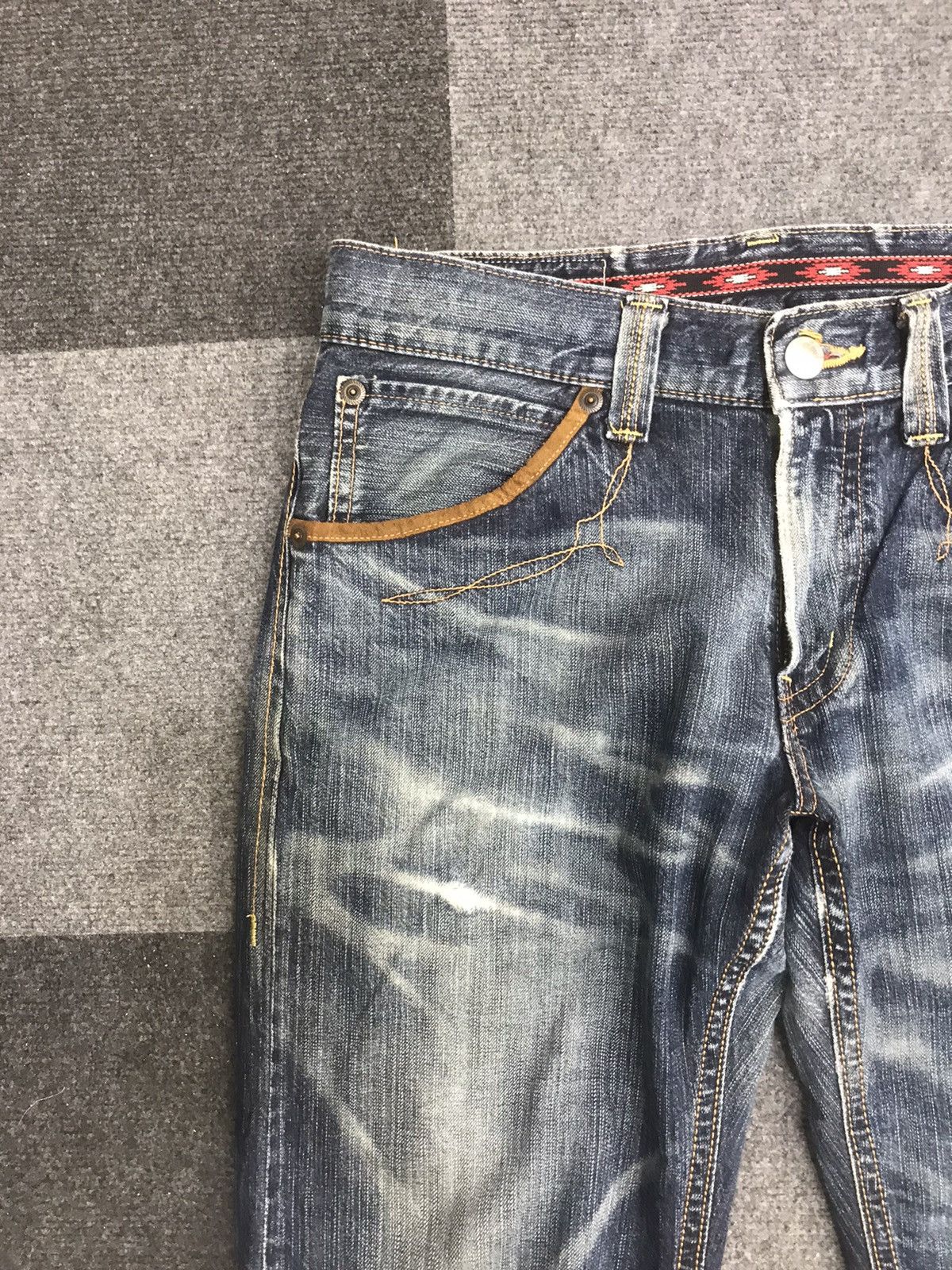Edwin Edwin XV Distressed Jeans Size US 34 / EU 50 - 5 Thumbnail
