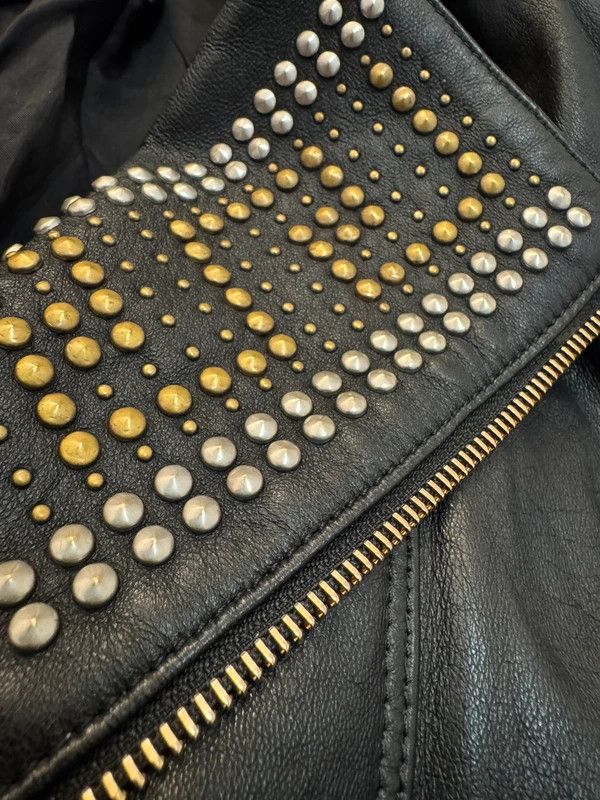 Versace Versace x H&M Leather Studded Jacket Biker size M Size US M / EU 48-50 / 2 - 11 Thumbnail