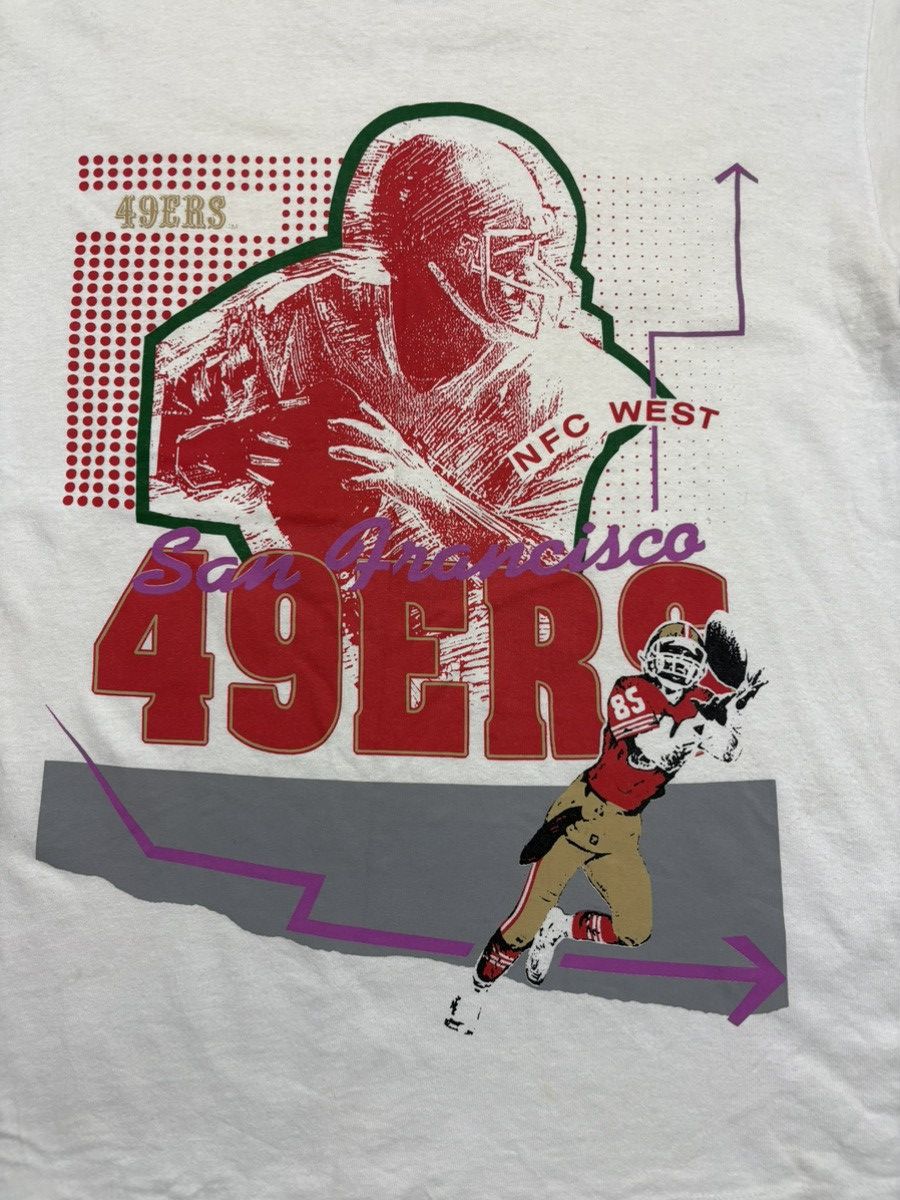 NFL 1990s San Francisco 49ers NFL Double Sided Tee Vintage Rare Size US L / EU 52-54 / 3 - 21 Thumbnail