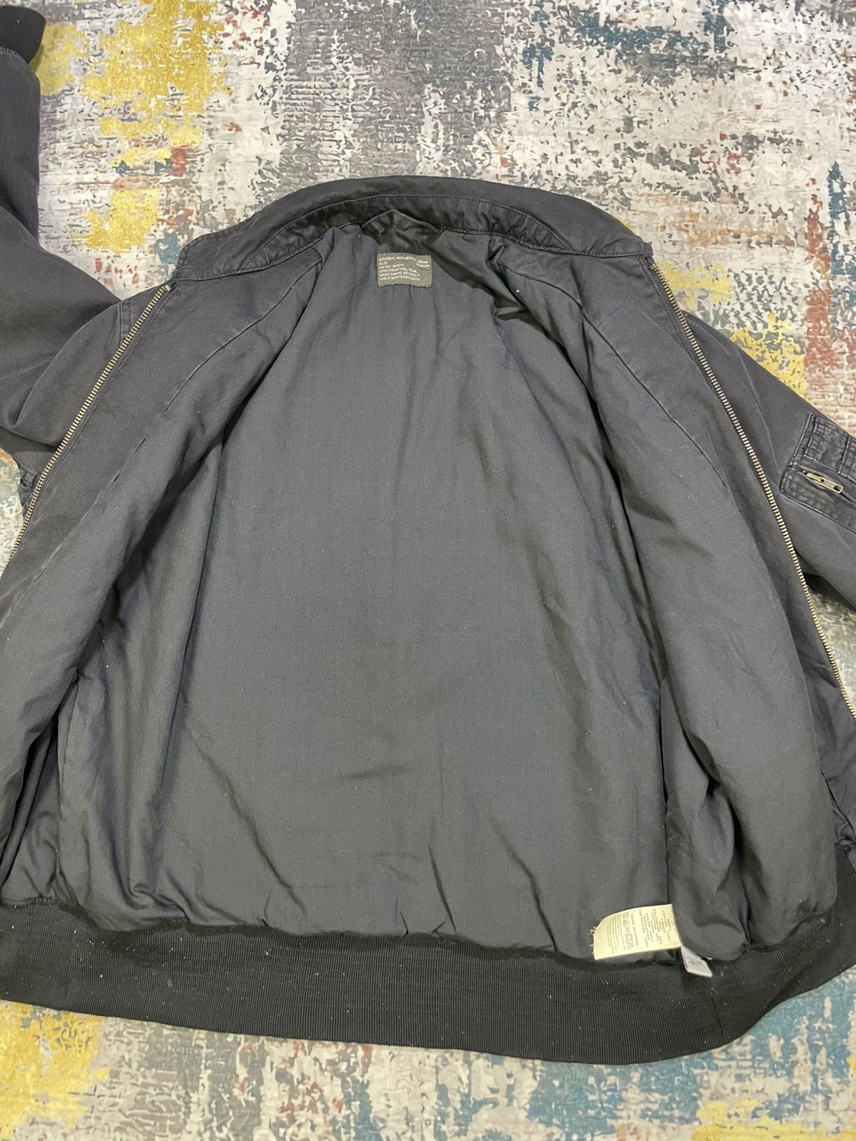 Stussy Vtg 90s Stussy Military Type CWU-45P Flight Bombers Size US M / EU 48-50 / 2 - 12 Thumbnail