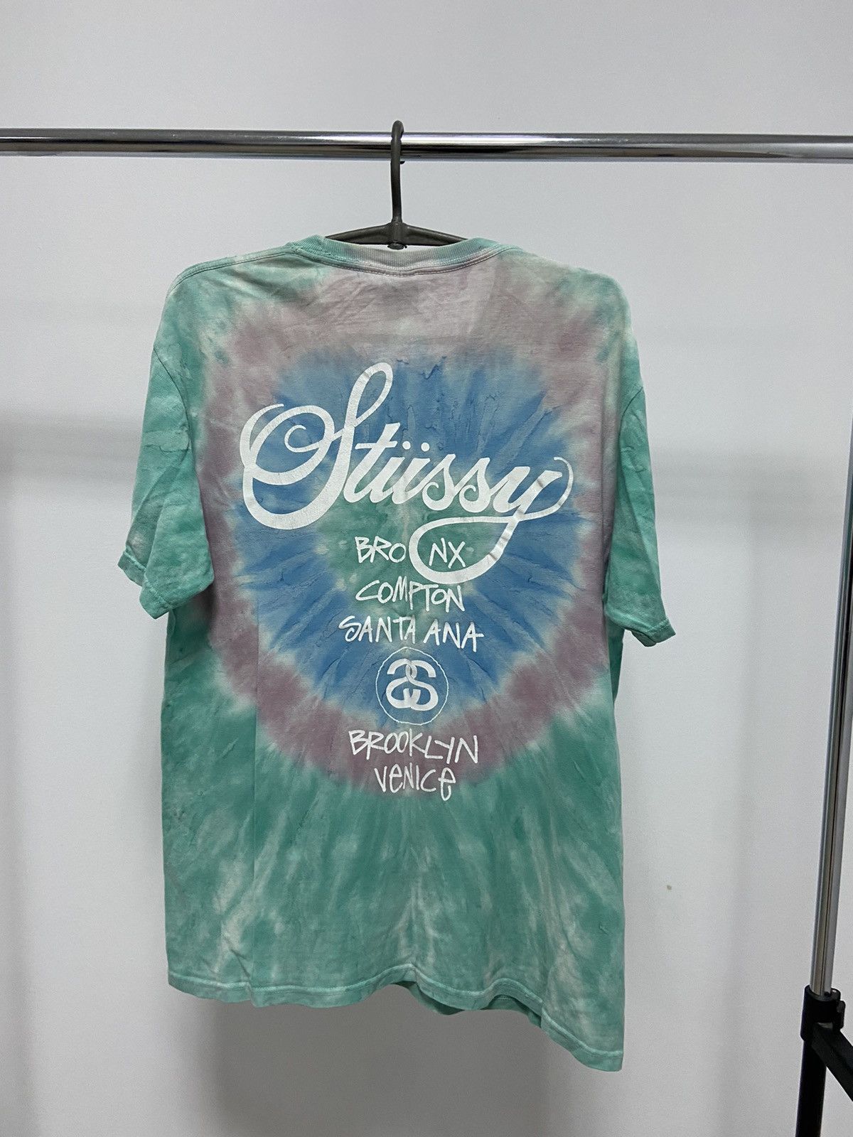 Other Stussy Tie Die Vintage T Shirt Big Logo Skate Y2K Overprint Size US M / EU 48-50 / 2 - 3 Thumbnail