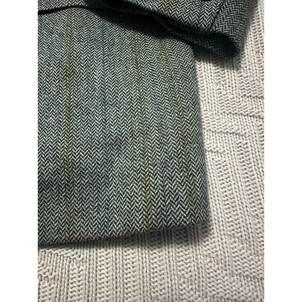 Alfred Dunhill Alfred Dunhill gray tweed cashmere and wool blazer size 46R Size 46R - 6 Thumbnail