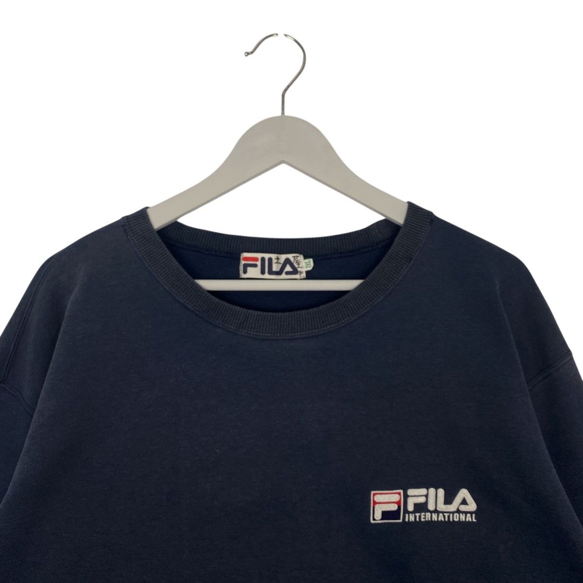 Other Vintage Fila Crewneck Sweathirt NavyBlue Pullover Jumper SzL Size US L / EU 52-54 / 3 - 3 Thumbnail
