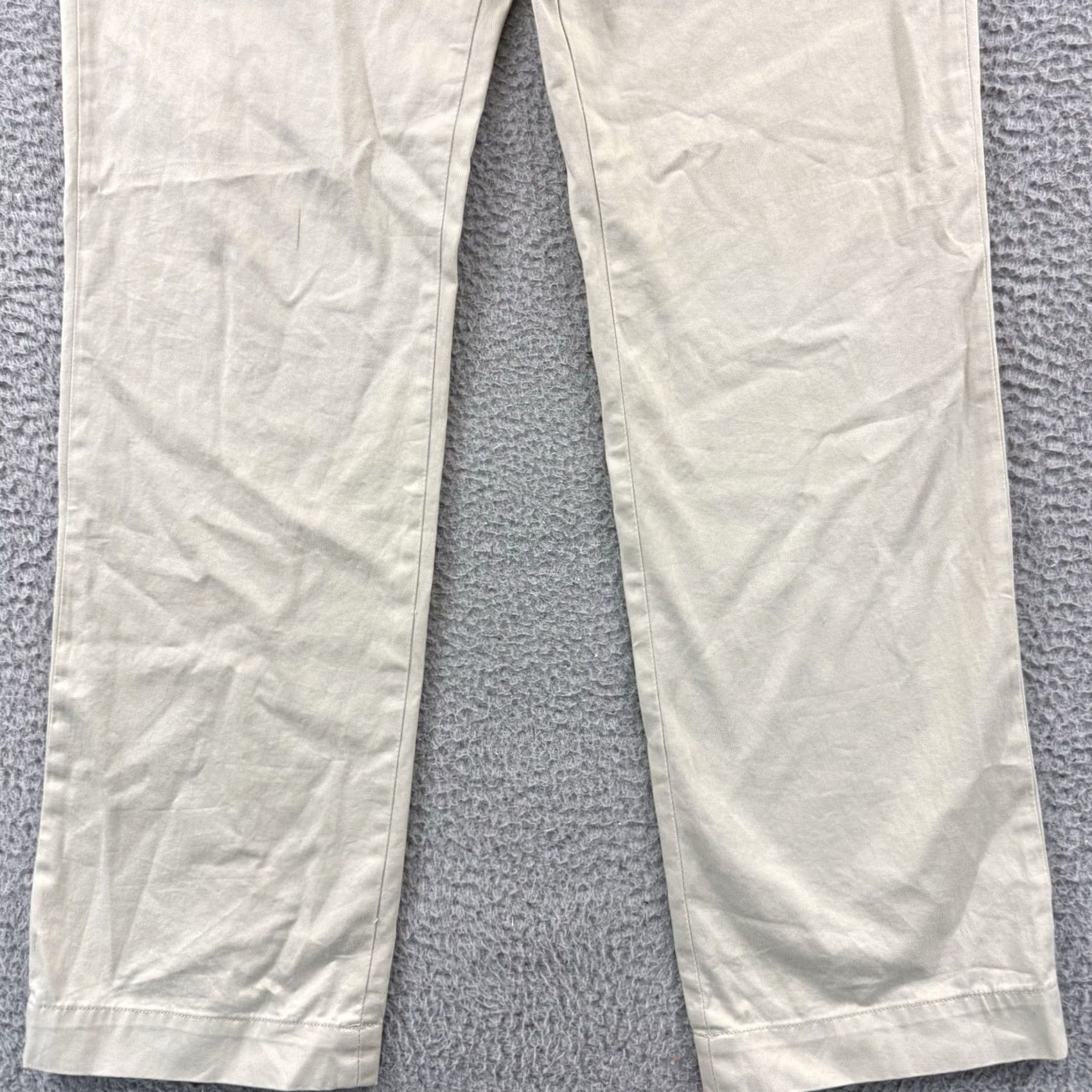 Polo Ralph Lauren VINTAGE Polo Ralph Lauren Pants Men’s Beige Twill Chino Casual Zip 34x34 Preppy Size US S / EU 44-46 / 1 - 2 Thumbnail