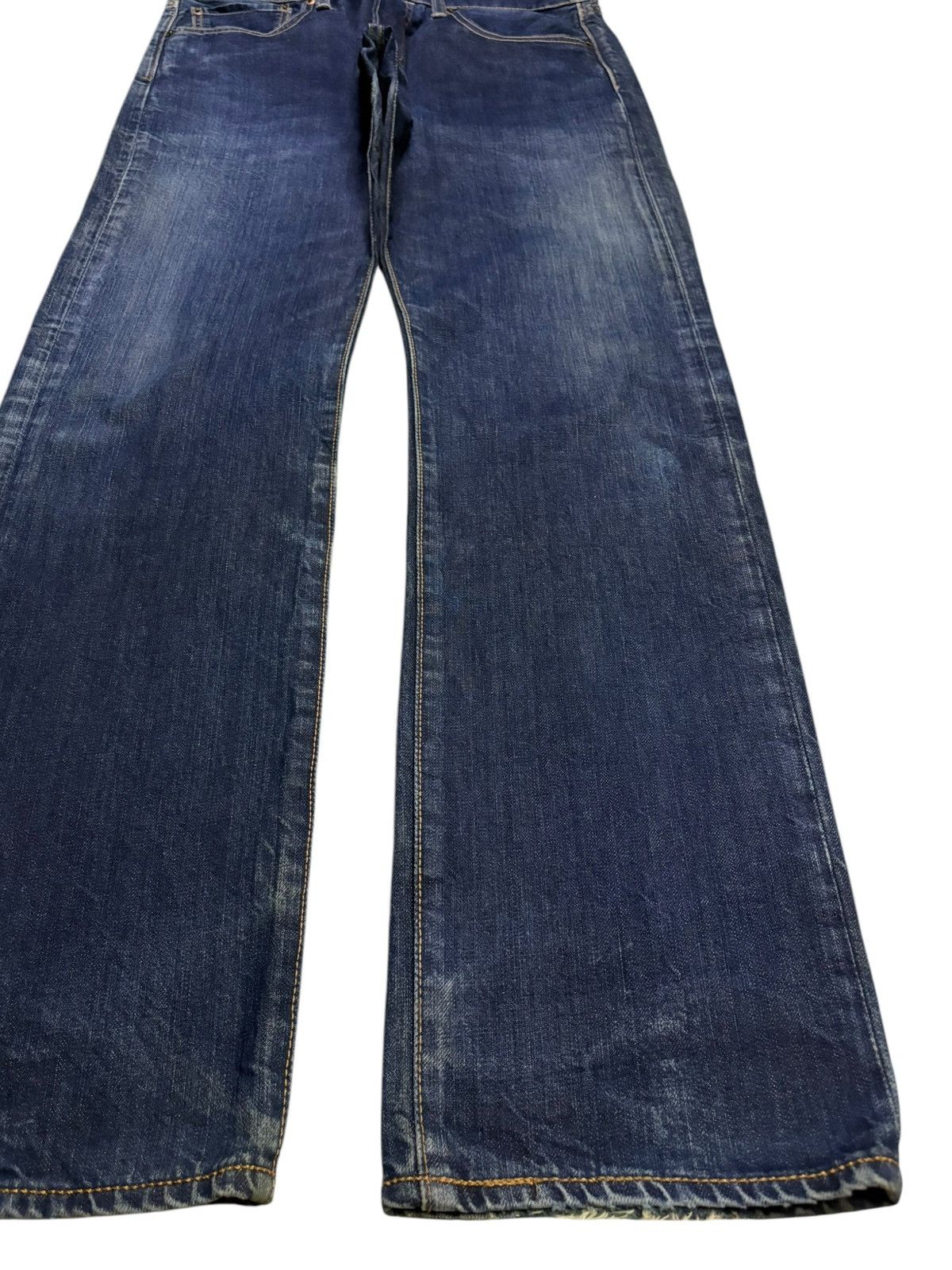 Levi's Vintage Y2k Levis 501 Blue Wash Loose Jeans Size US 32 / EU 48 - 7 Thumbnail