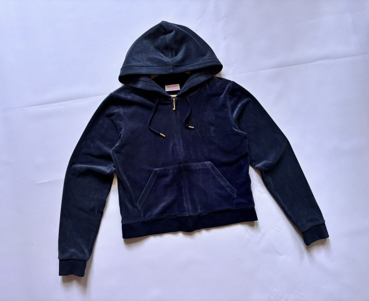 Juicy Couture Juicy Couture SPORT Velor Zip Hoodie L Size Size L / US 10 / IT 46 - 1 Thumbnail
