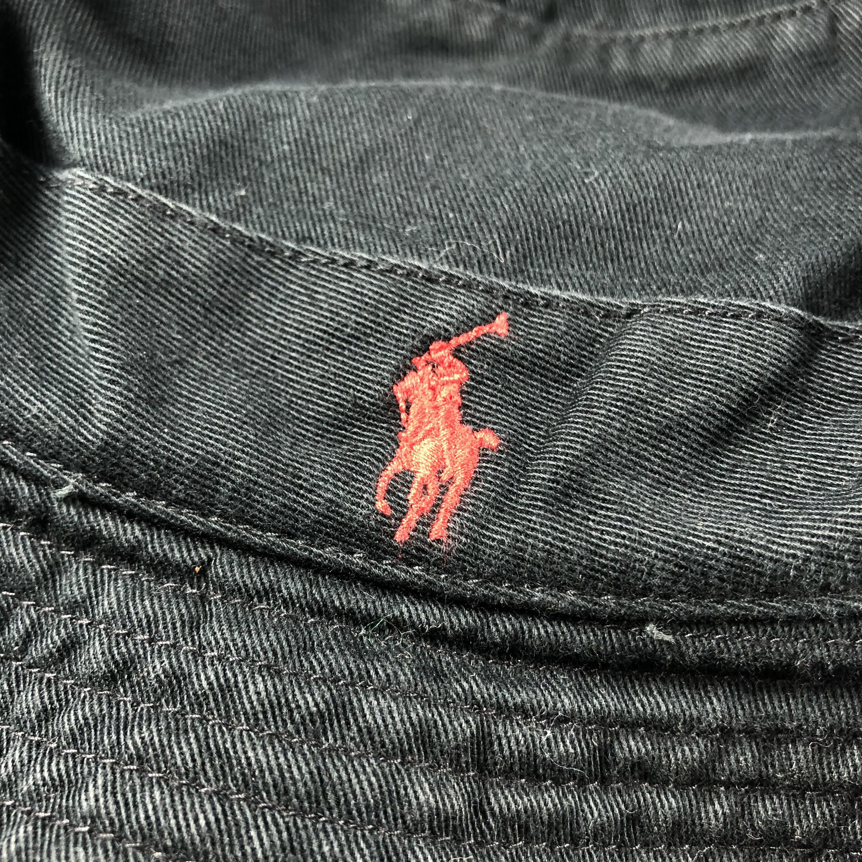 Ralph Lauren × Vintage Ralph Lauren Black Bucket Hats -D688 Size ONE SIZE - 4 Thumbnail