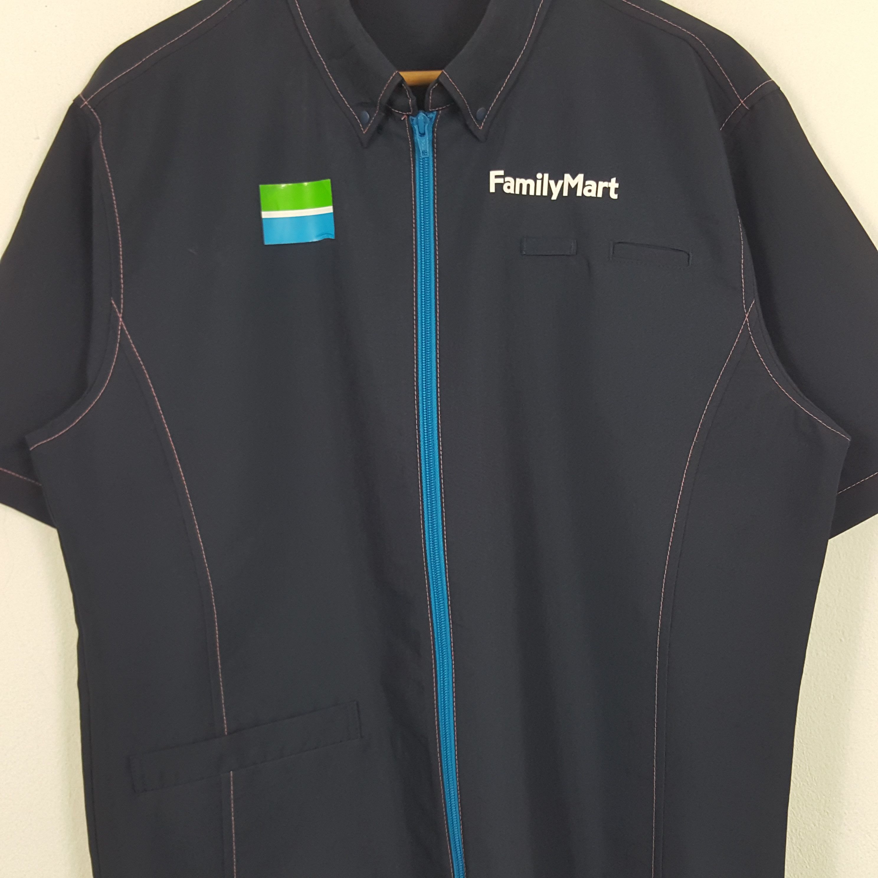 Japanese Brand × Vintage Vintage Family Mart Japanese Brand Staff Jacket Size US L / EU 52-54 / 3 - 4 Thumbnail