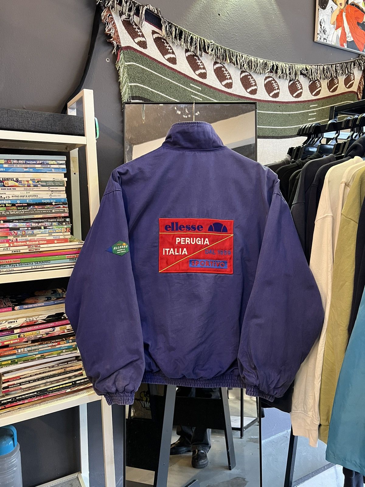 Ellesse × Vintage Ellese Prendi La Tua Forza Sportivo Jacket Size US M / EU 48-50 / 2 - 5 Thumbnail
