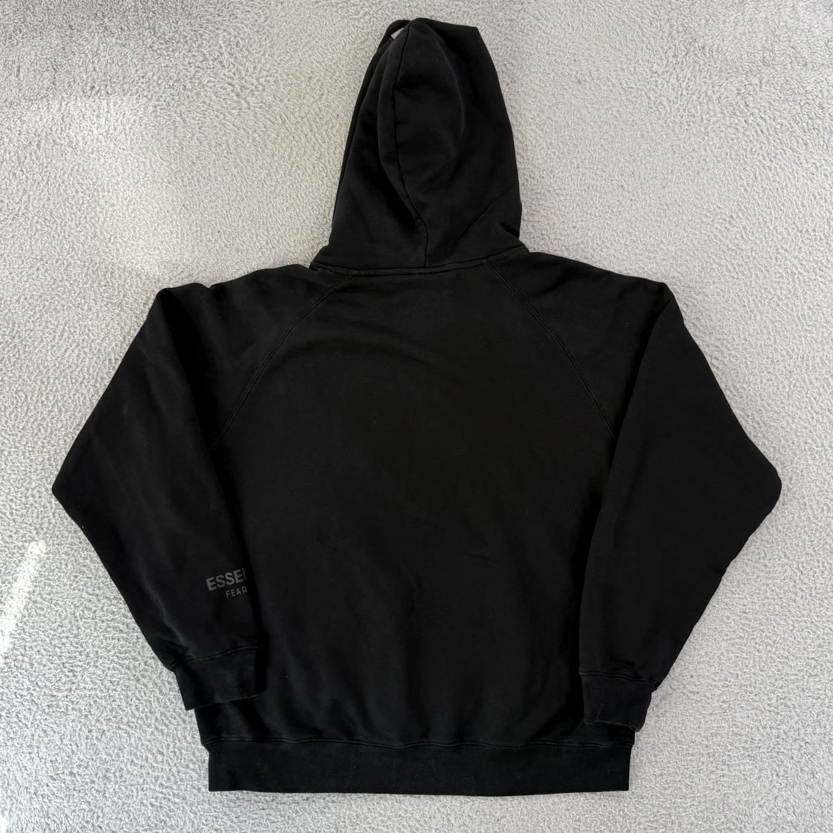 Fear of God VINTAGE? No — Fear of God Essentials Sweatshirt Mens M Black Pullover Hoodie Streetwear Size US M / EU 48-50 / 2 - 6 Thumbnail