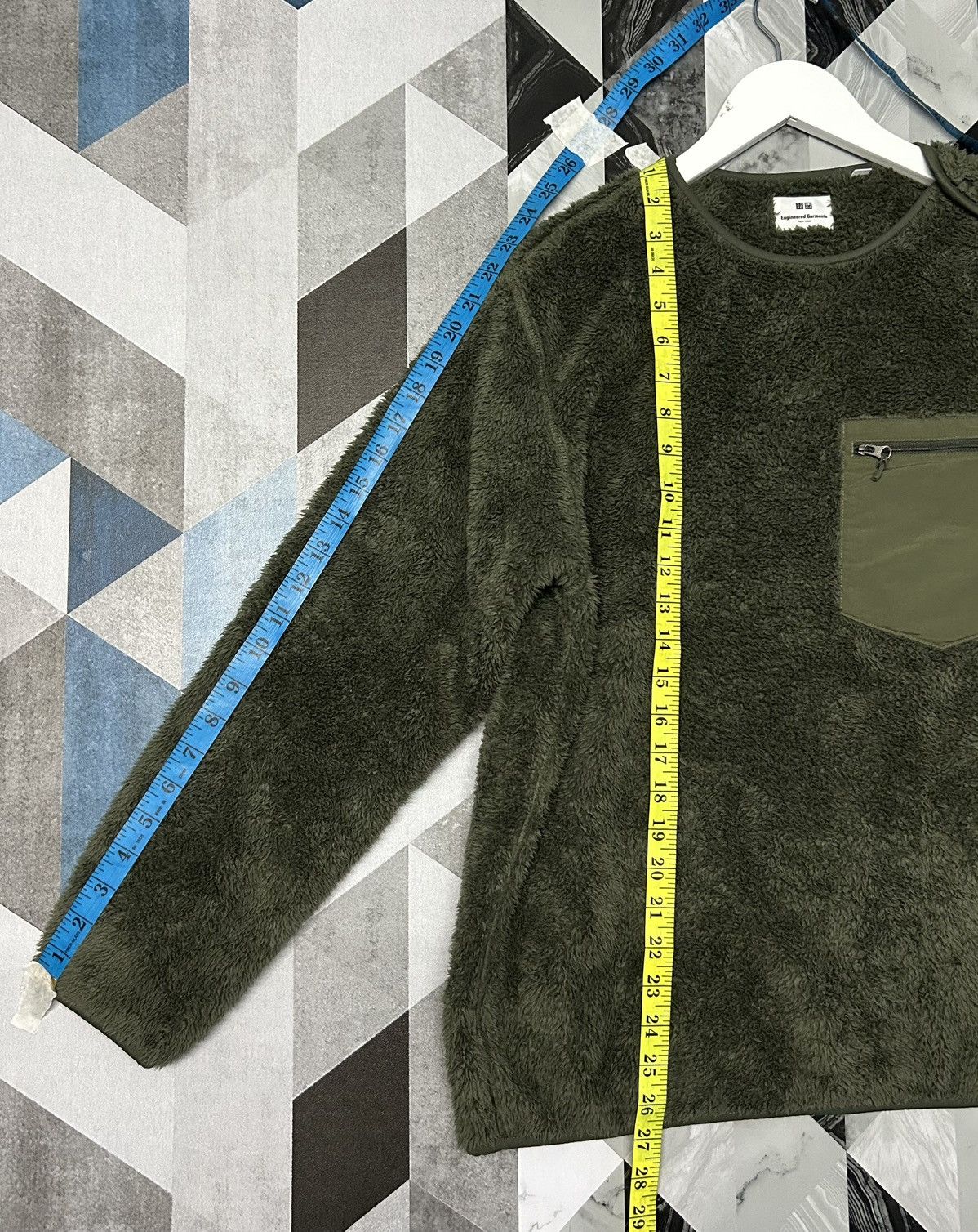 Engineered Garments × Uniqlo 🔥 ENGINEERED GARMENTS x UNIQLO Pullover Fleece Size US S / EU 44-46 / 1 - 6 Thumbnail