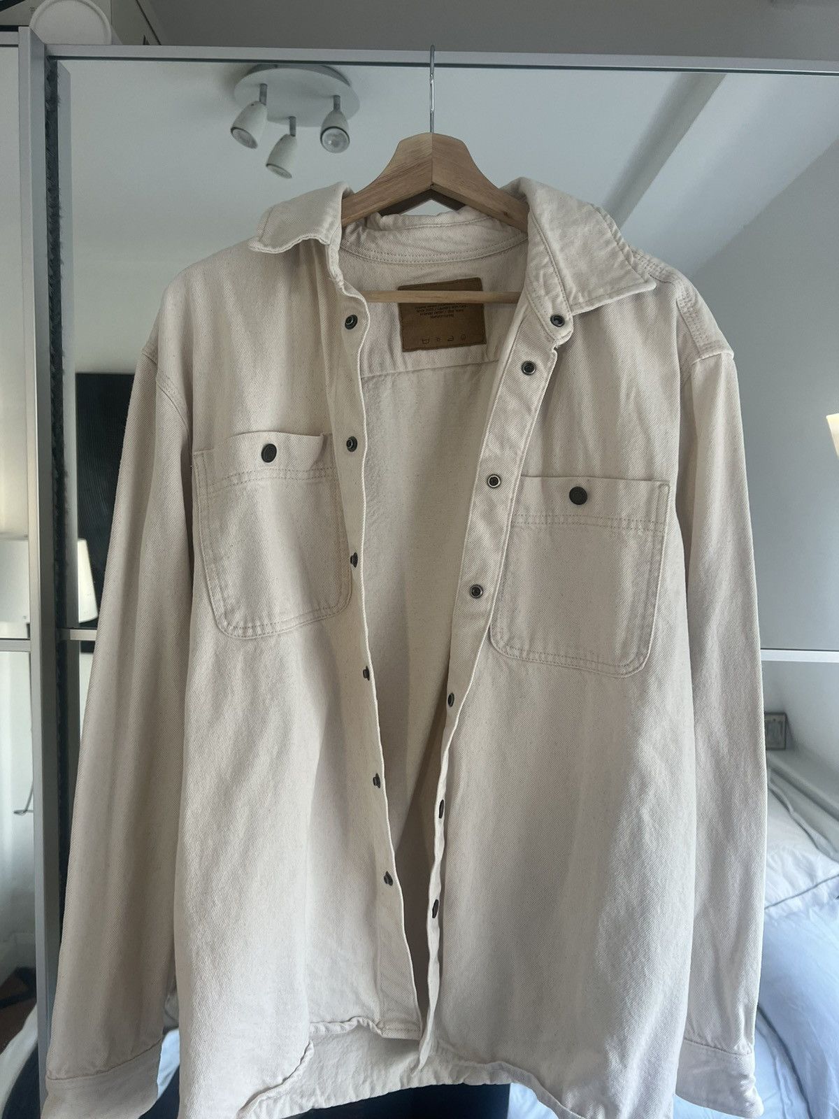 American Retro × Vintage Beige Shirt Size M / US 6-8 / IT 42-44 - 1 Thumbnail