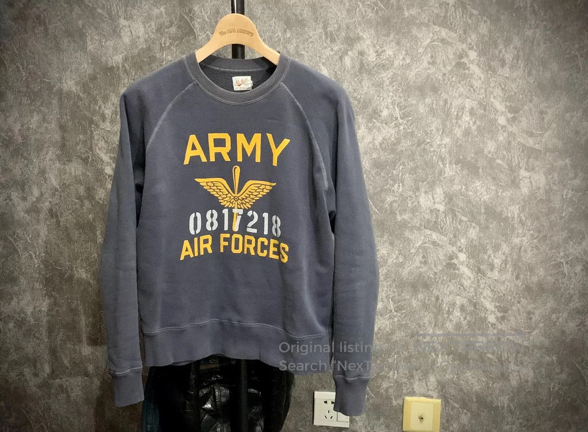 TOYS McCOY Toys McCoy Air Force Themed Sweatshirt. Size US M / EU 48-50 / 2 - 1 Thumbnail