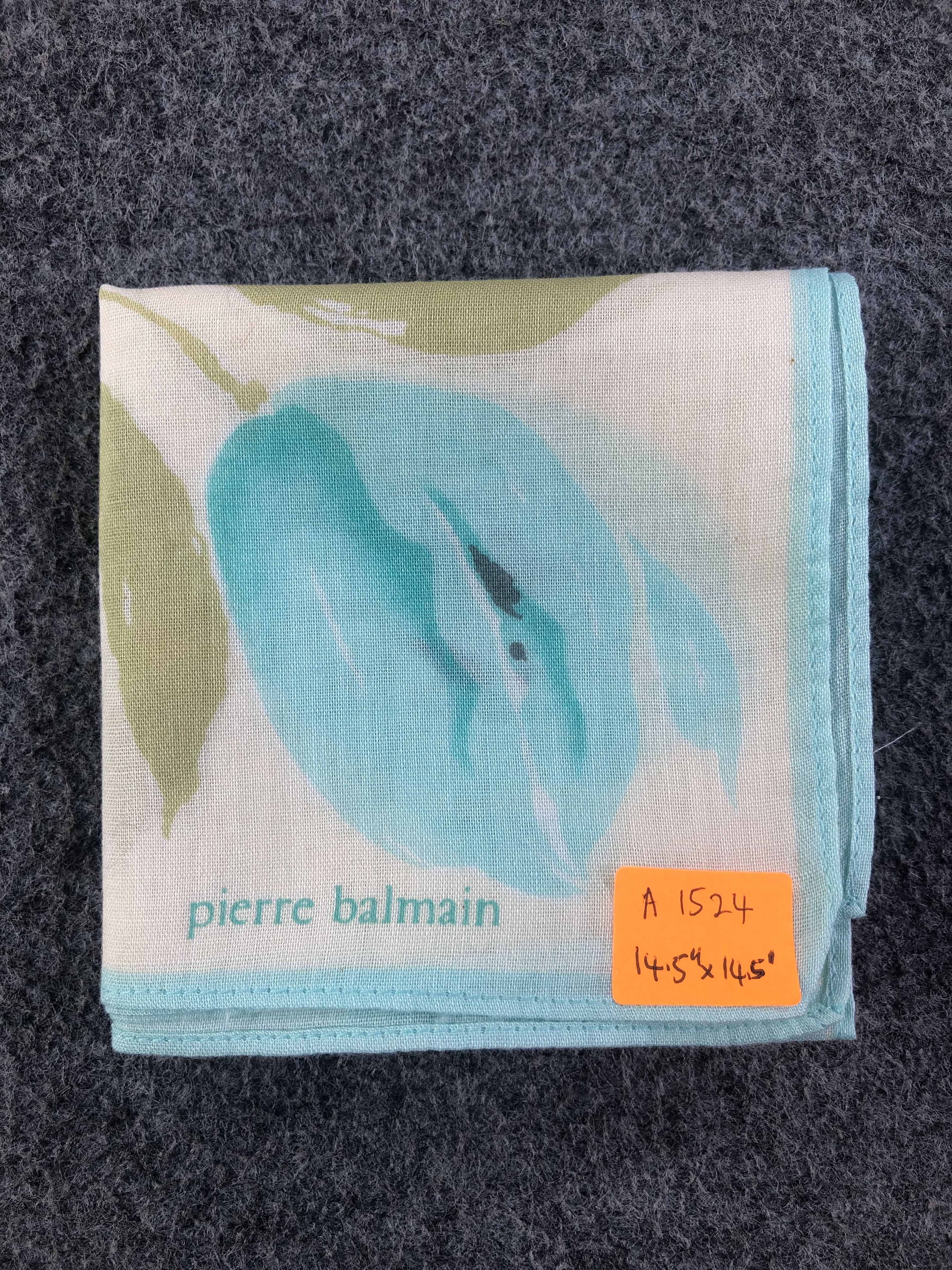 Pierre Balmain × Vintage Pierre Balmain Mini Handkerchief / Bandana / Neckerchief Size ONE SIZE - 5 Thumbnail