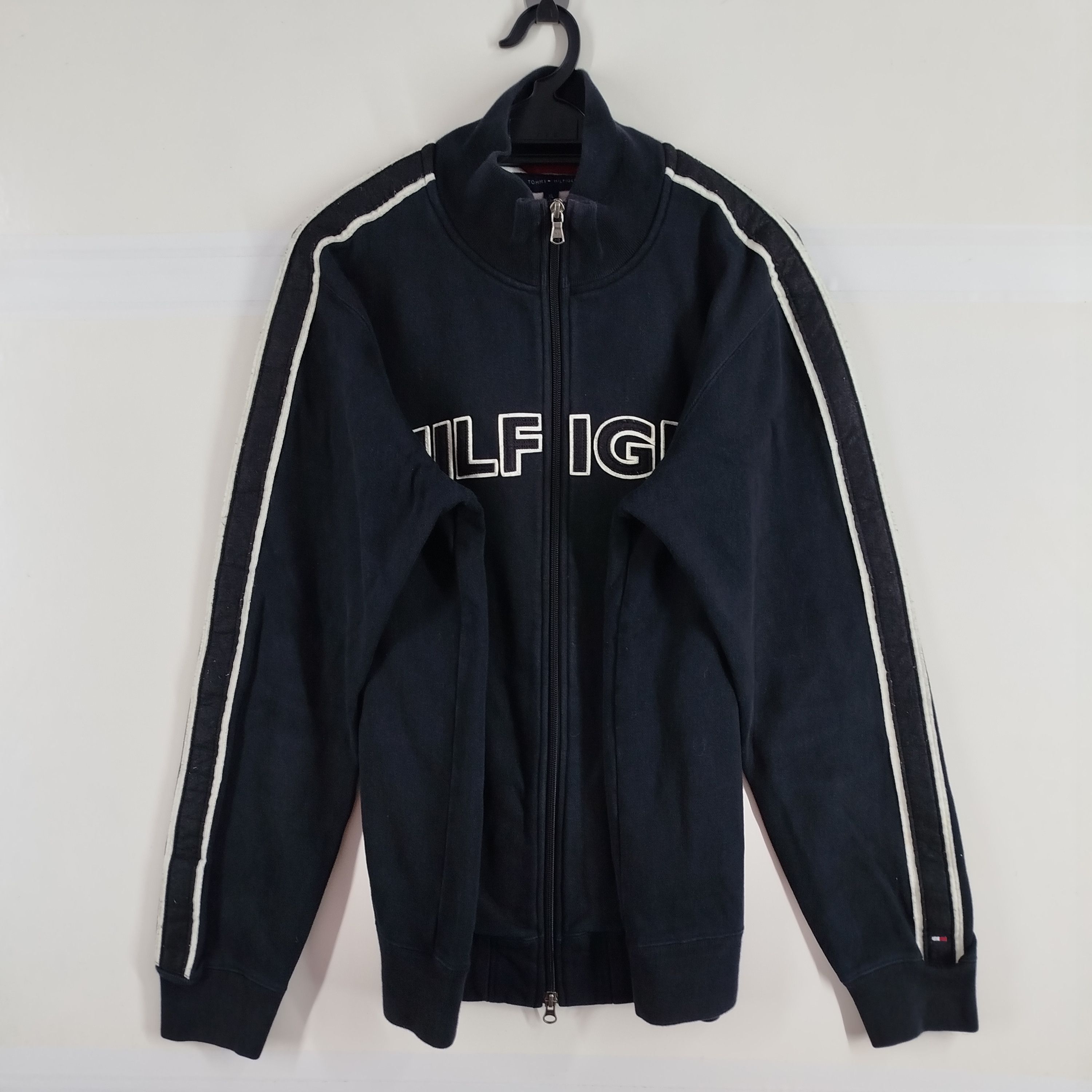 Tommy Hilfiger Tommy Hilfiger Embroidery Big Spell Out Zipper Size US L / EU 52-54 / 3 - 4 Thumbnail