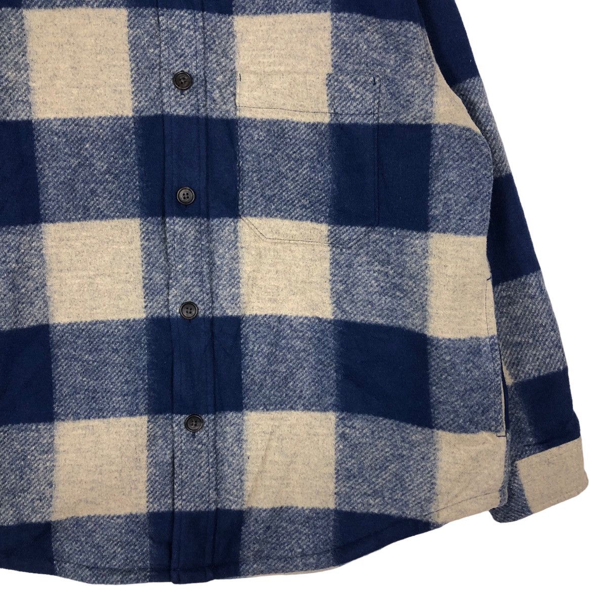 Japanese Brand 🔥Wool Shirt Jacket Uniqlo Issey Miyake Tartan Design Button Size US XL / EU 56 / 4 - 5 Thumbnail