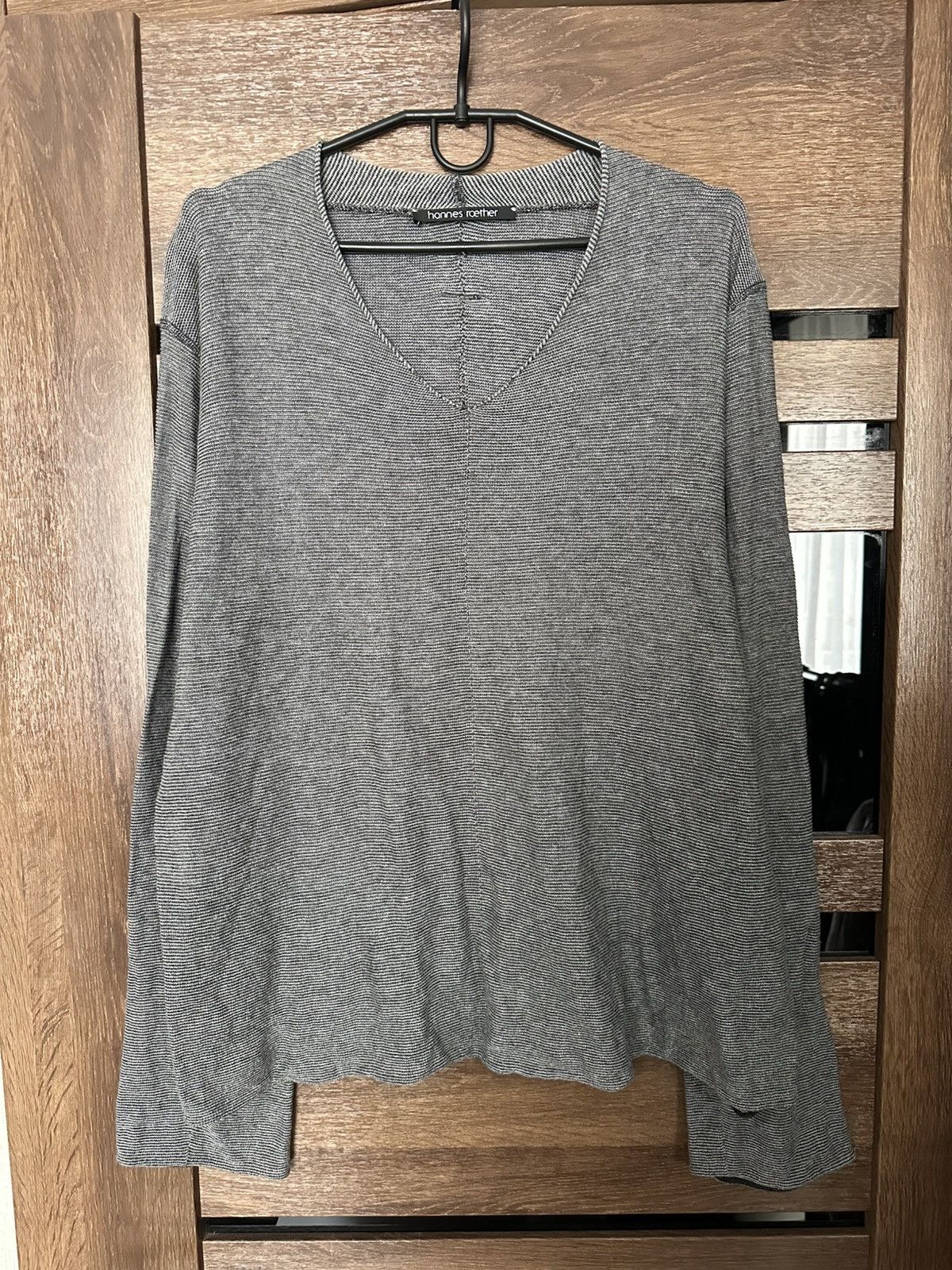 hannes roether Hannes Roether Wool Sweatshirt Pullover Size US L / EU 52-54 / 3 - 1 Thumbnail