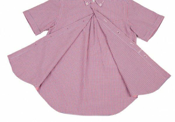 Comme des Garcons Shirt Cotton Checkered Short Sleeve Size US XS / EU 42 / 0 - 7 Thumbnail
