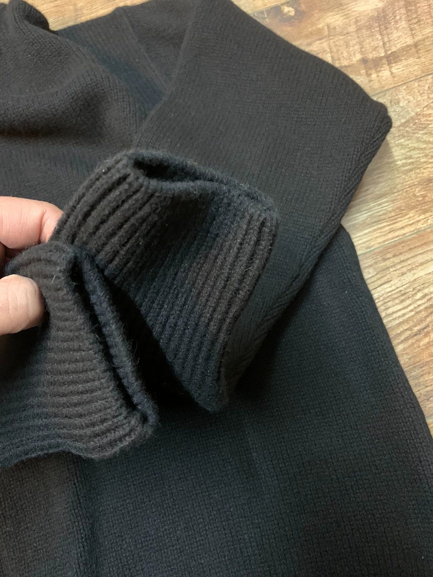 Merz B. Schwanen merz b.schwanen new Merino Cashmere Turtleneck Black XXL Size US XXL / EU 58 / 5 - 6 Thumbnail