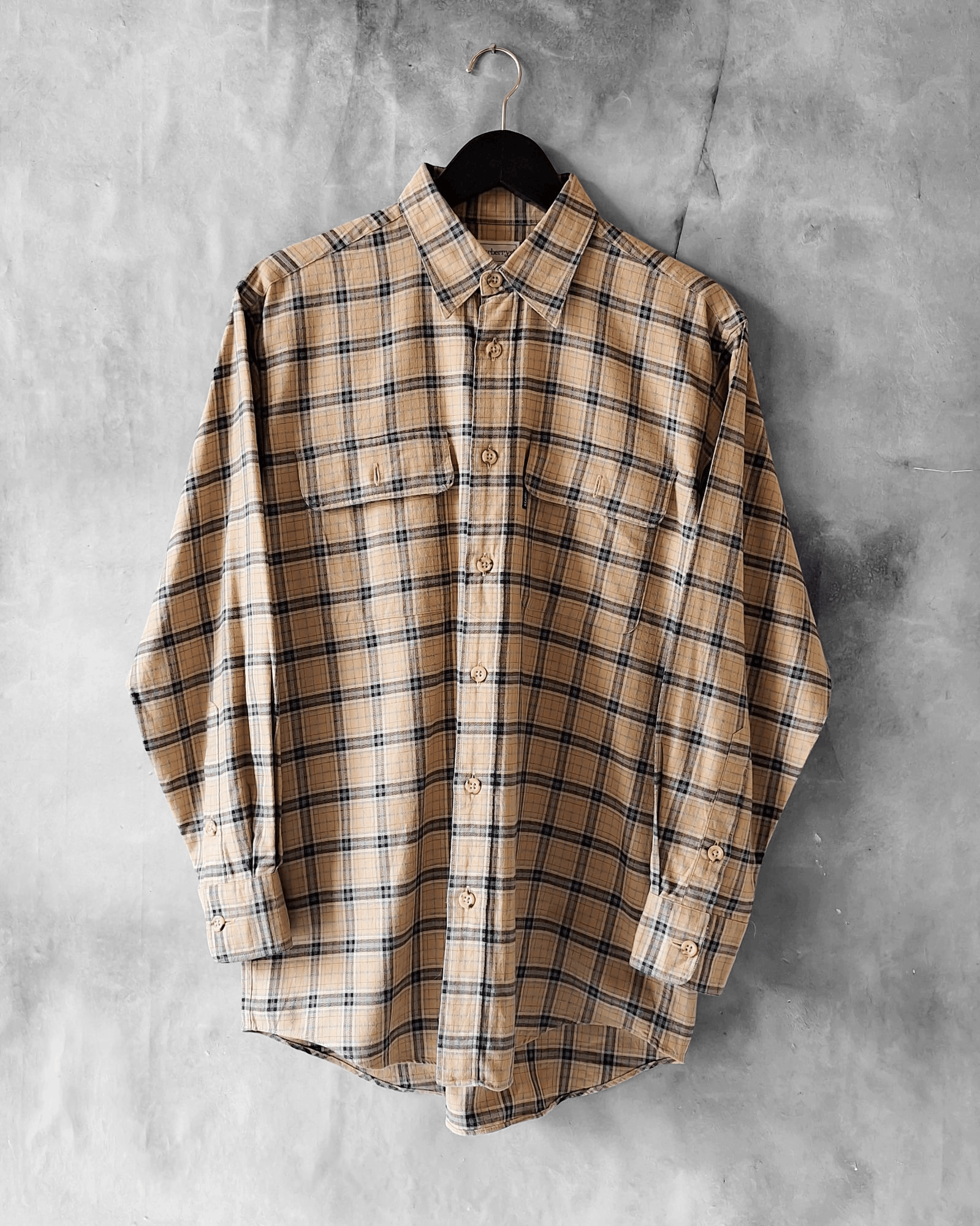 Burberry Vintage 90s Burberry Nova Check Shirt Size US M / EU 48-50 / 2 - 1 Thumbnail