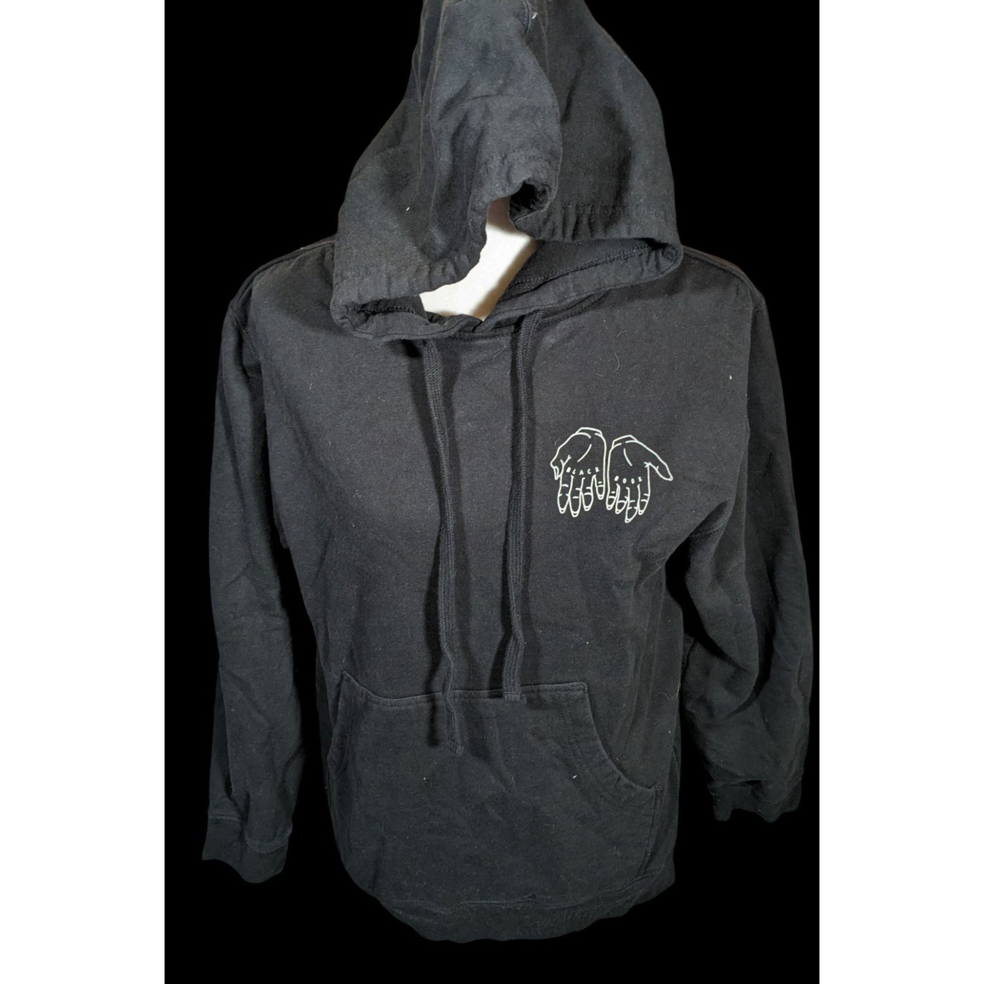 Other Black Book Records Black And White Hoodie Size US S / EU 44-46 / 1 - 1 Thumbnail