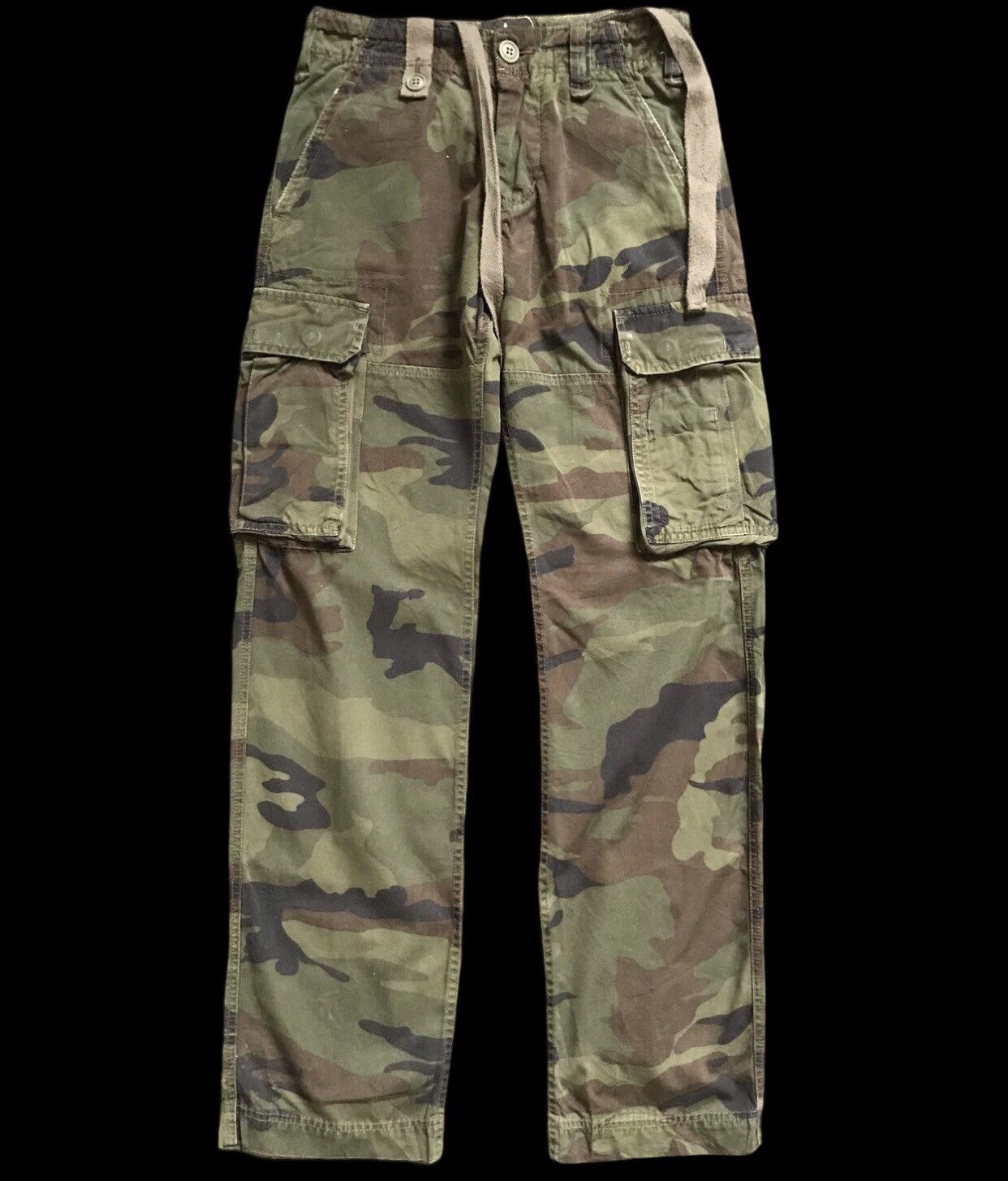 Alpha Industries CP117 ALPHA IND. Military Camo Cargo Pant Size US 27 - 1 Thumbnail