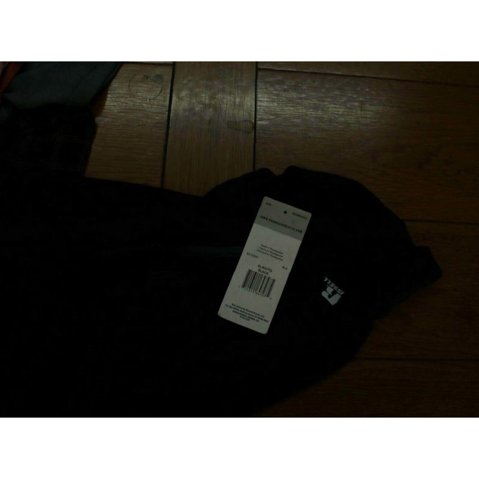 Vintage RUSSELL Athletic Training Thermal T-Shirt Mens XL Black Long Sleeve Size US XXL / EU 58 / 5 - 7 Thumbnail