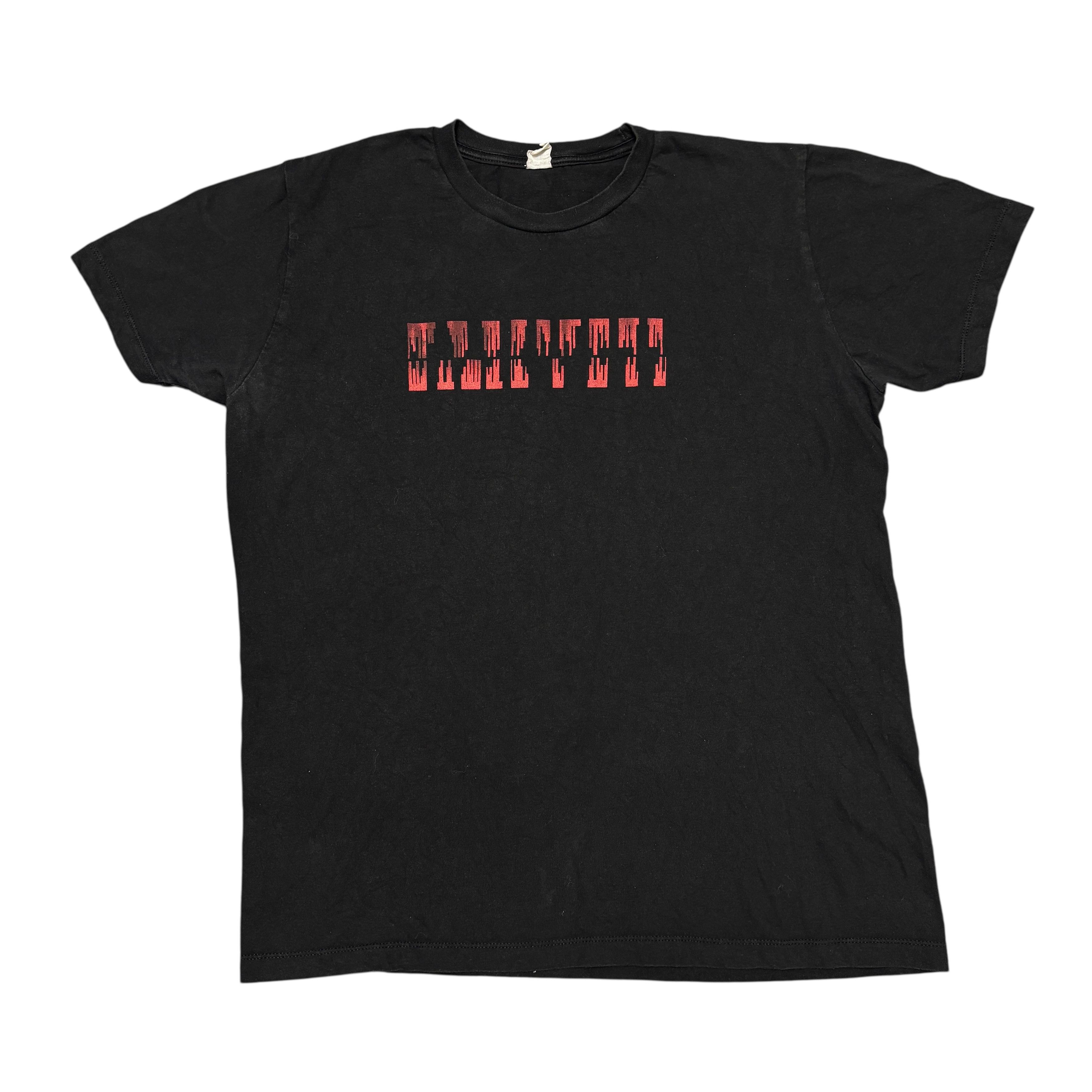 トップス 90s Nine Inch Nails Band Print Tee vintage 90s NINE INCH NAILS T-Shirt MEDIUM concert nin rock